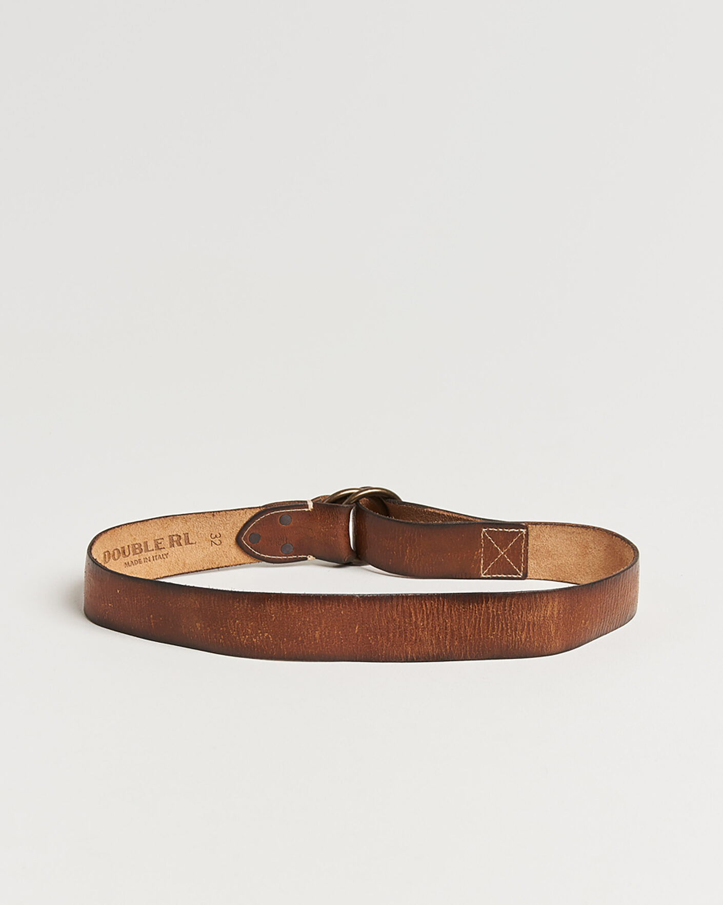 Hombres | Cinturones | RRL | Ring Belt Vintage Brown