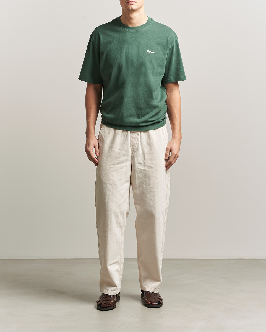 Hombres | Camisetas | Palmes | Stitch T-Shirt Dark Green