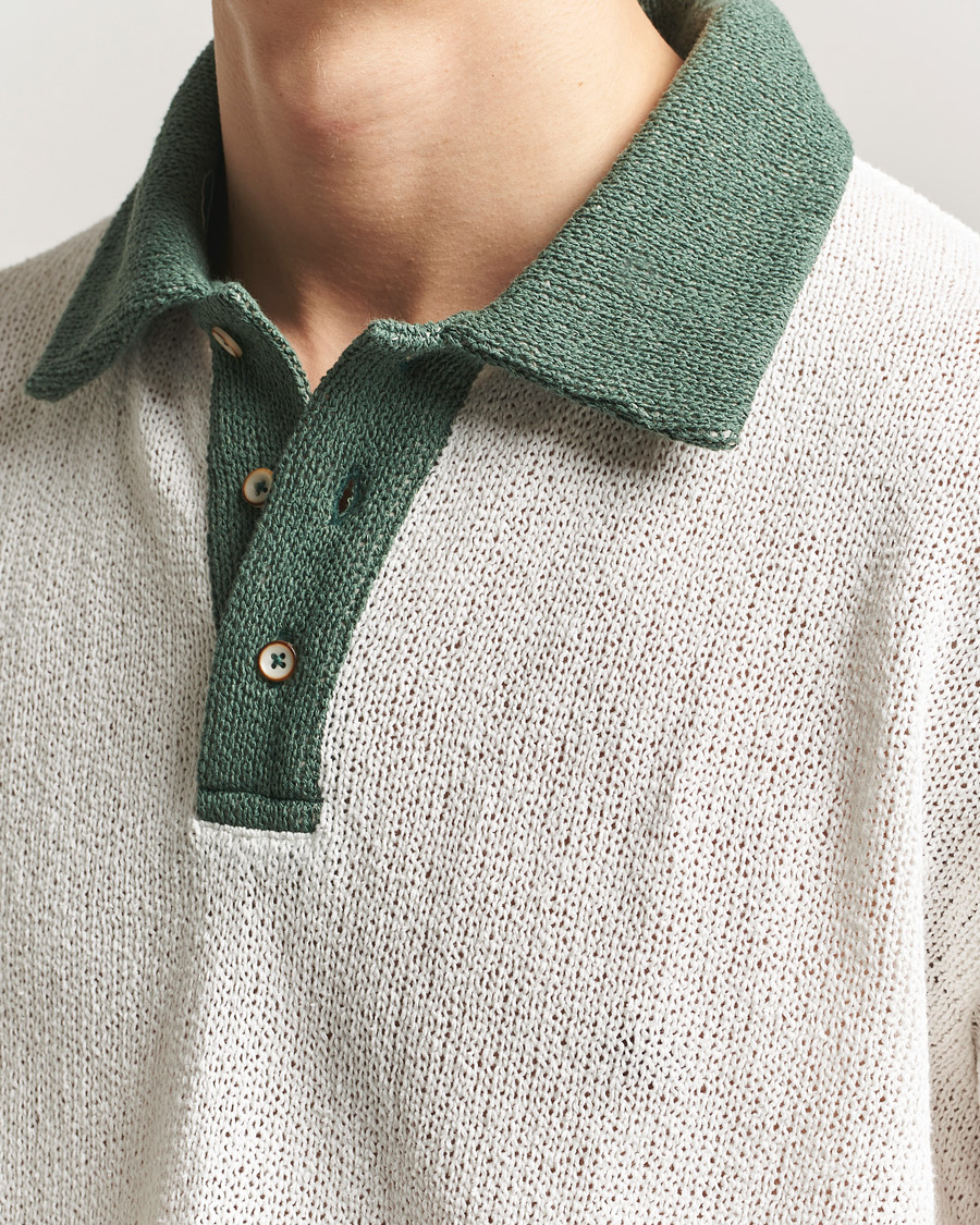 Hombres | Jerséis y prendas de punto | Palmes | Knitted Rugby  Off White