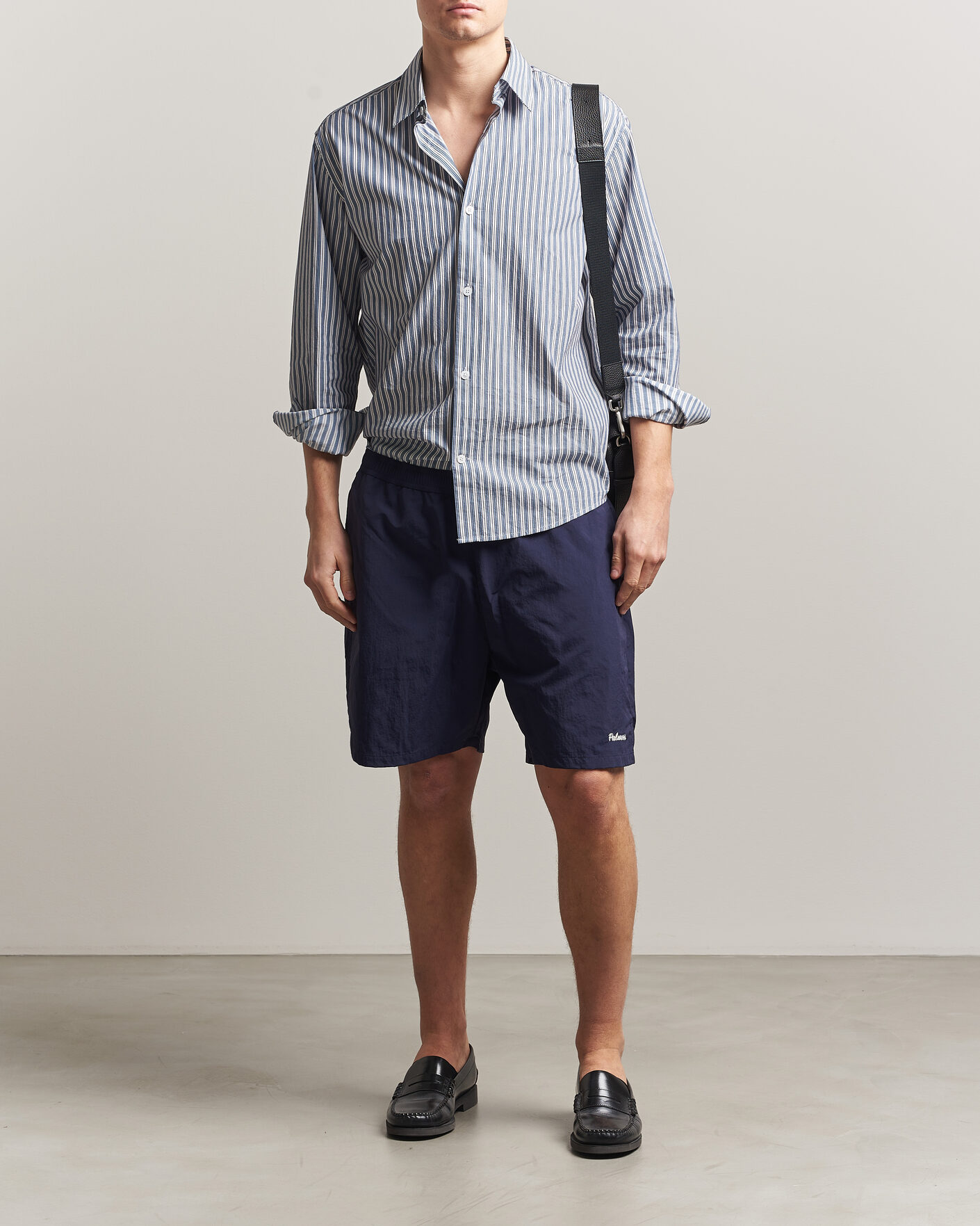 Hombres | Pantalones cortos | Palmes | Stitch Tennis Shorts Navy