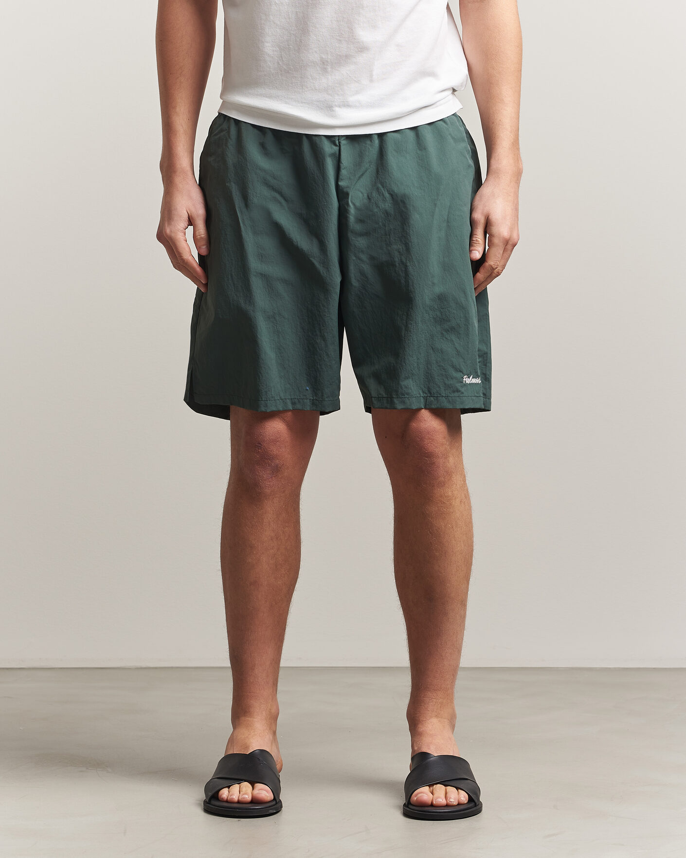 Hombres | Pantalones cortos | Palmes | Stitch Tennis Shorts Dark Green