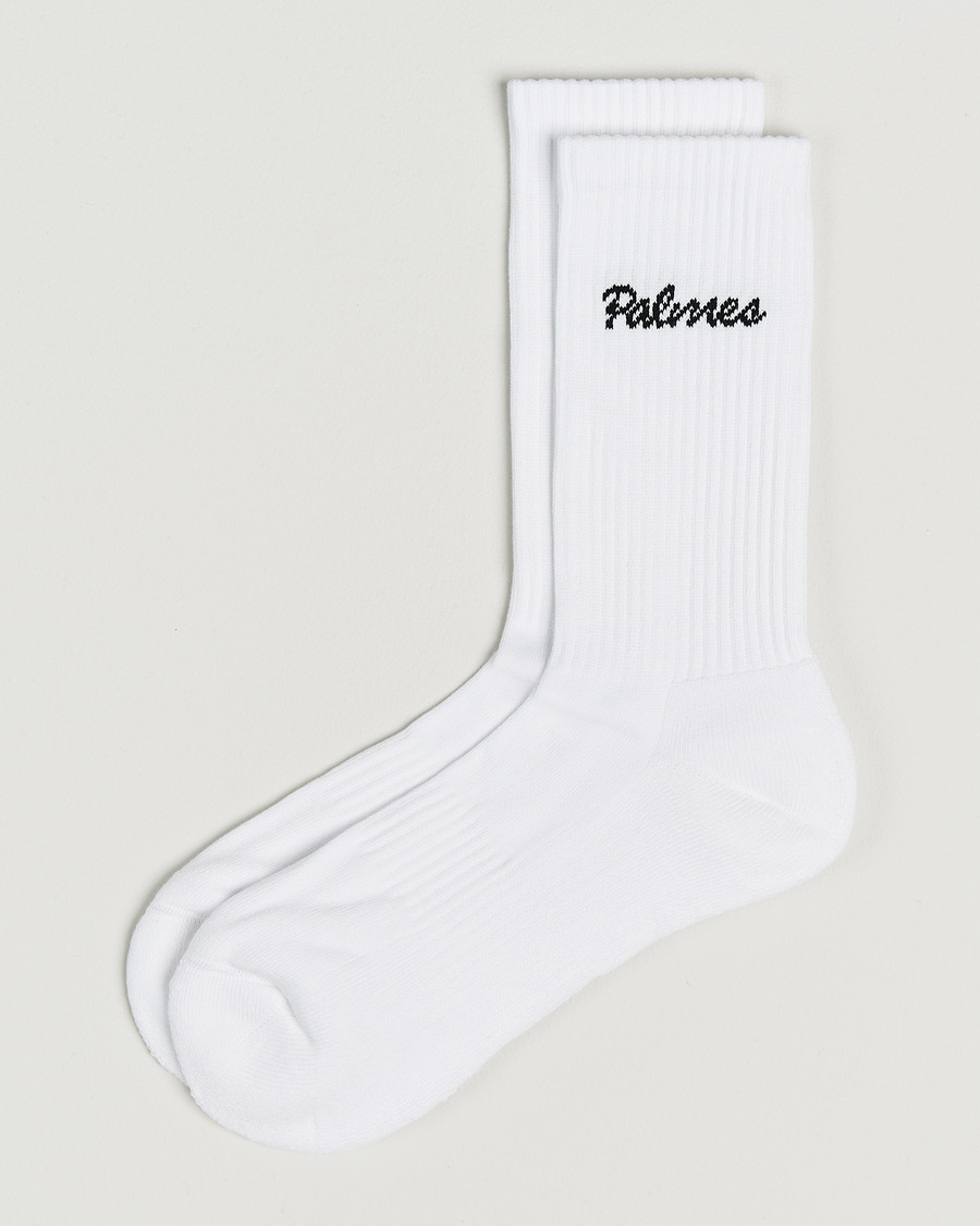 Hombres | Ropa interior y calcetines | Palmes | 2-Pack Stitch Socks White