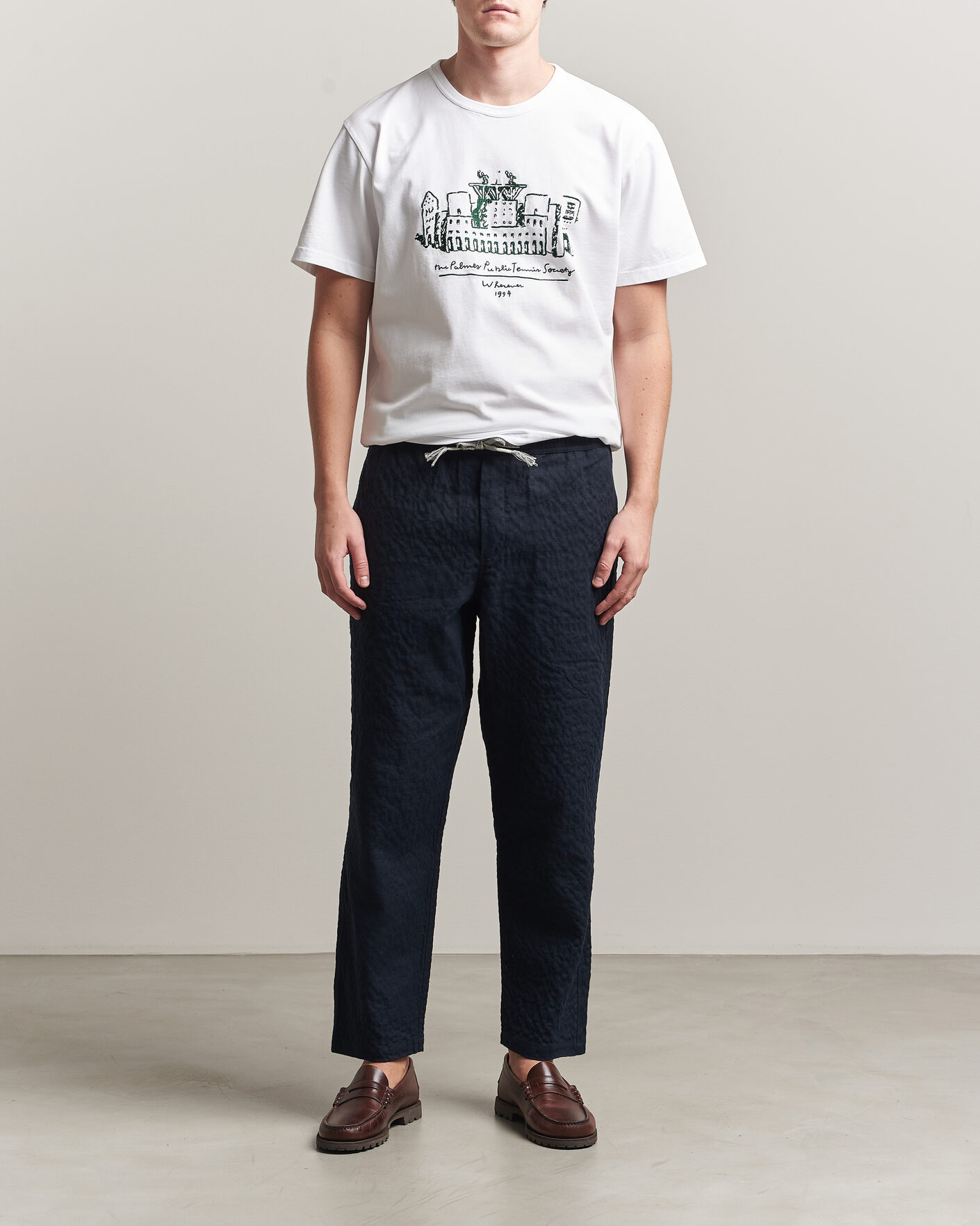 Hombres | Camisetas | Palmes | Public T-Shirt White