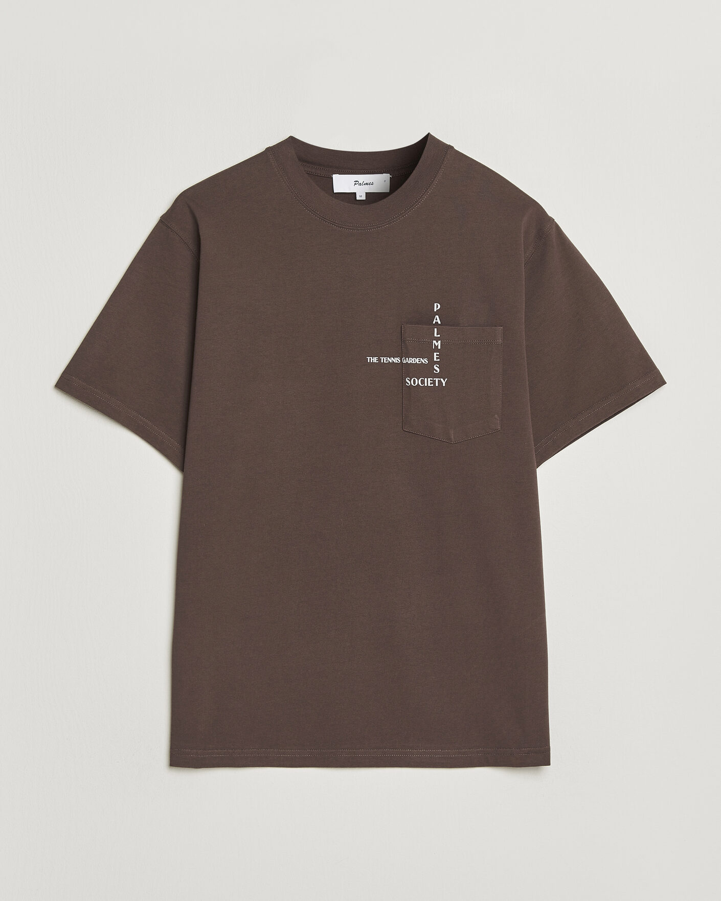 Hombres | Camisetas | Palmes | Ramus Pocket T-Shirt Brown