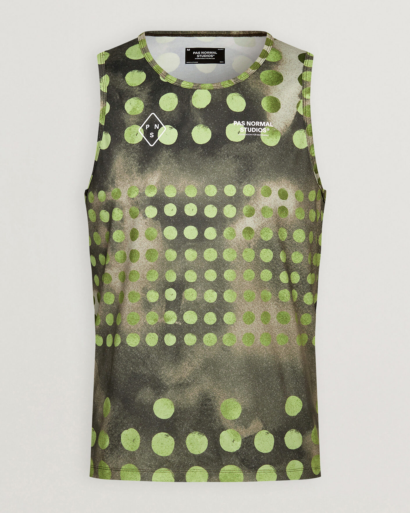 Hombres | Camisetas | Pas Normal Studios | TKO Balance Singlet Moss Green