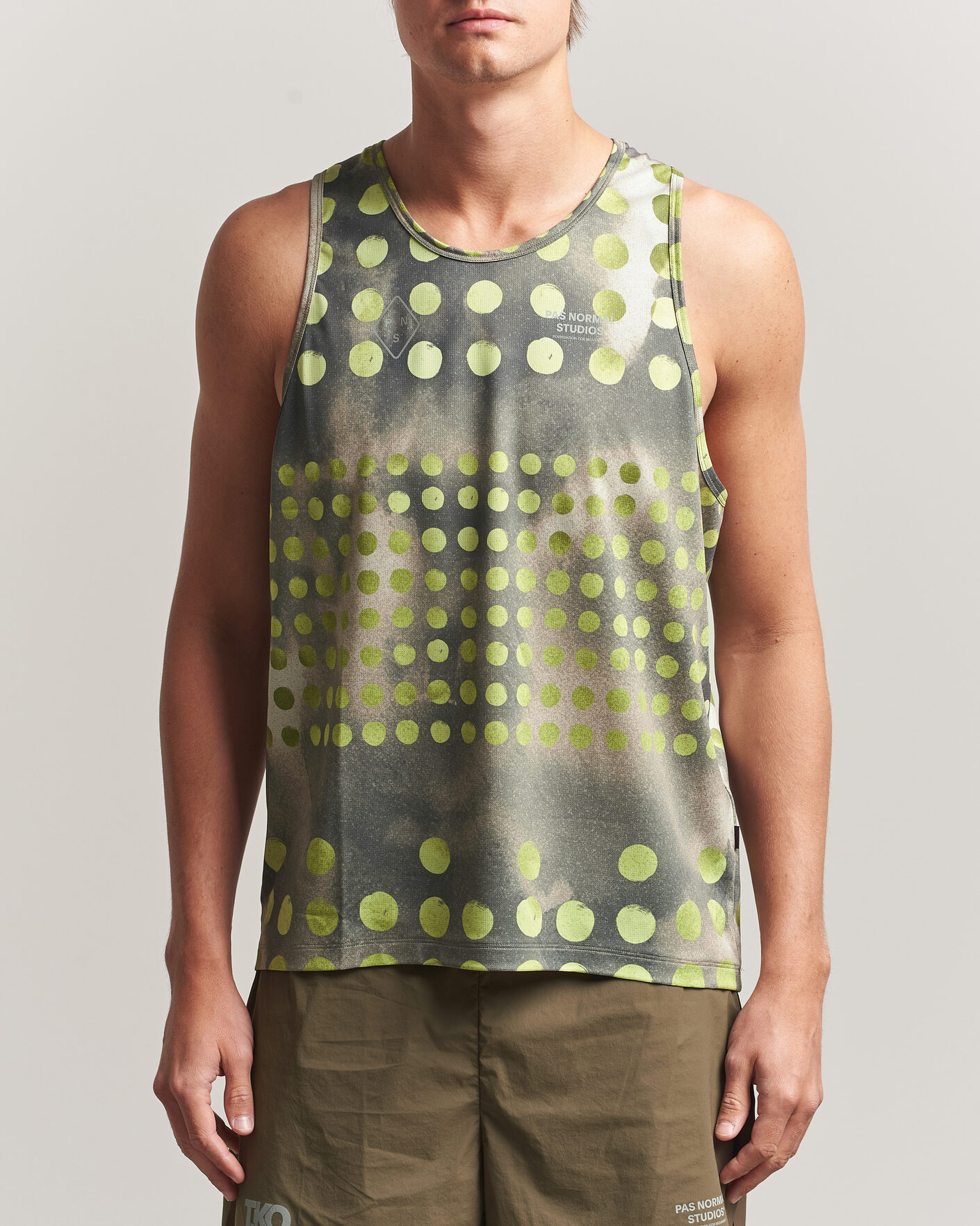 Hombres | Camisetas | Pas Normal Studios | TKO Balance Singlet Moss Green
