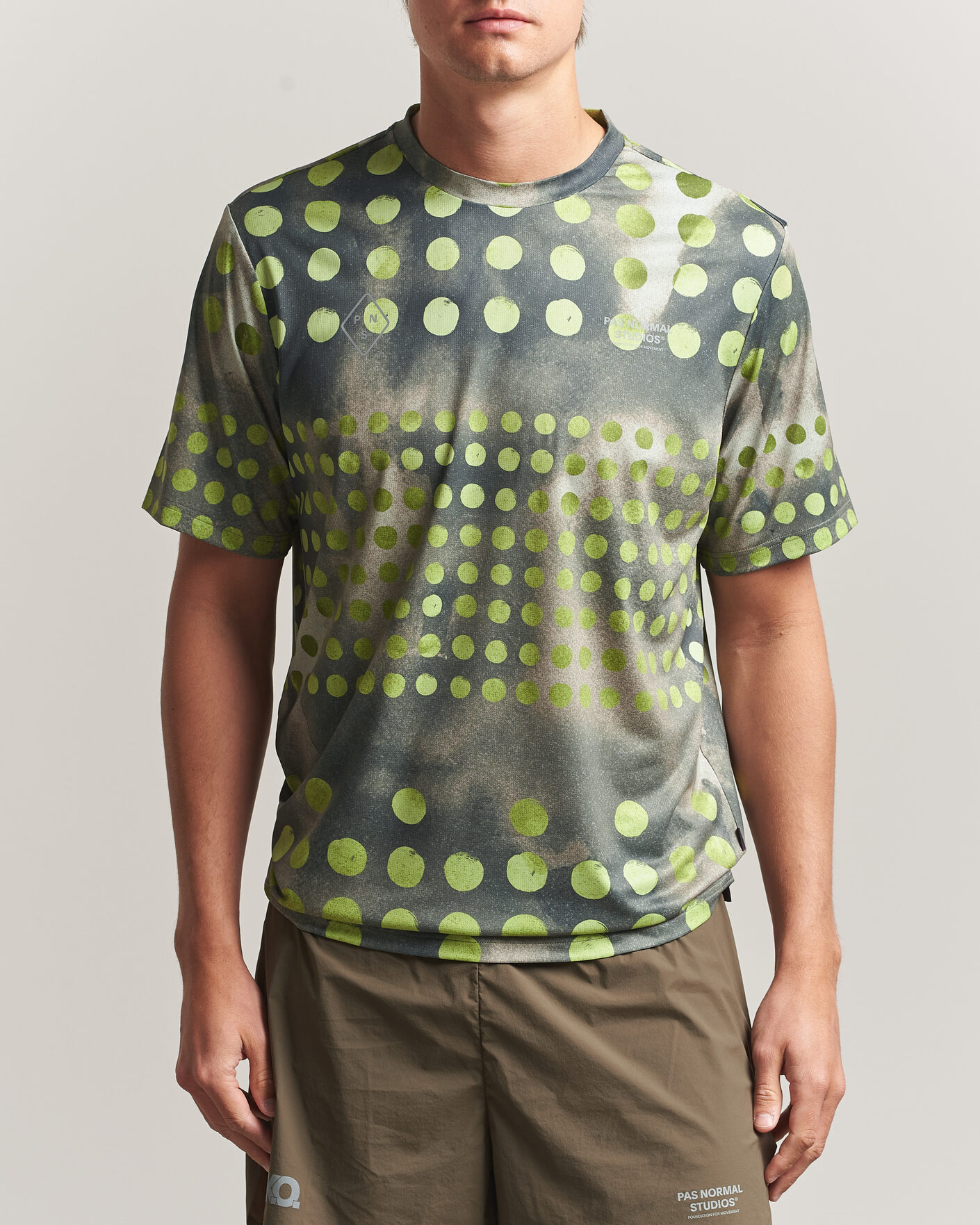 Hombres | Camisetas | Pas Normal Studios | TKO Balance T-Shirt Moss Green