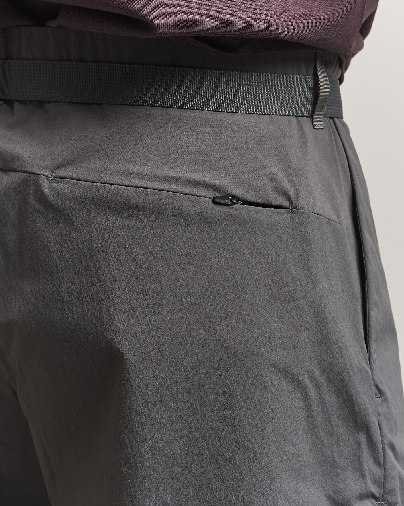 Hombres | Pantalones cortos | Pas Normal Studios | Off Race Light Tech Shorts Dark Grey