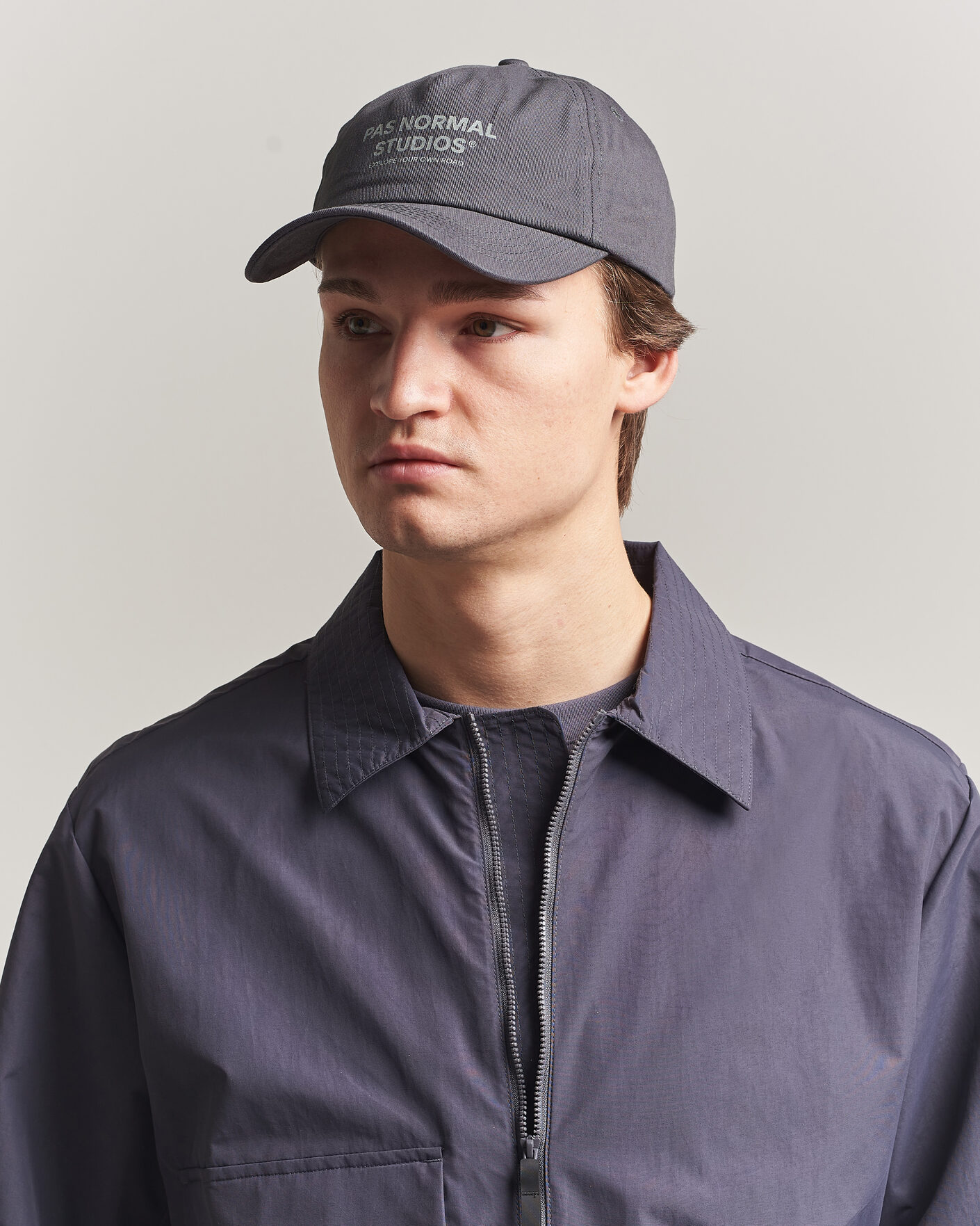 Hombres | Sombreros y gorras | Pas Normal Studios | Off Race Cotton Cap Dark Navy