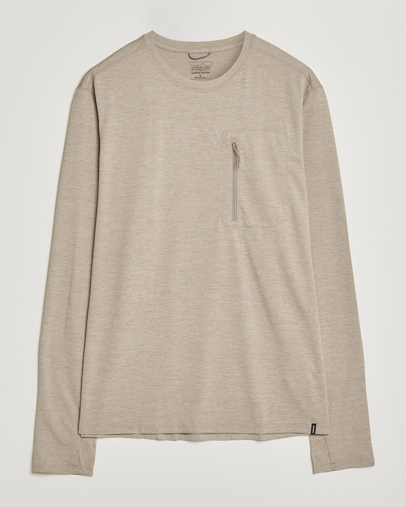 Hombres | Camisetas | Patagonia | Cap Cool Long Sleeve Sun Shirt Seabird Grey