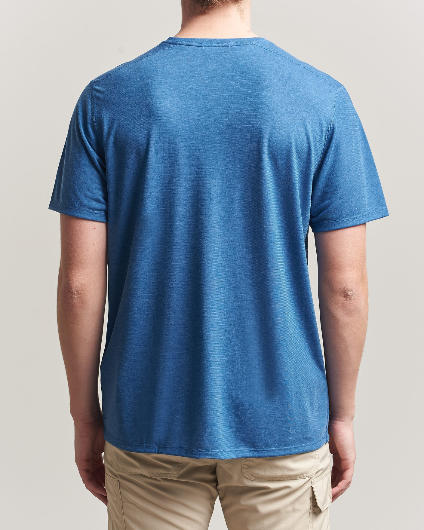 Hombres | Camisetas | Patagonia | Cap Cool Trail T-Shirt Aquatic Blue