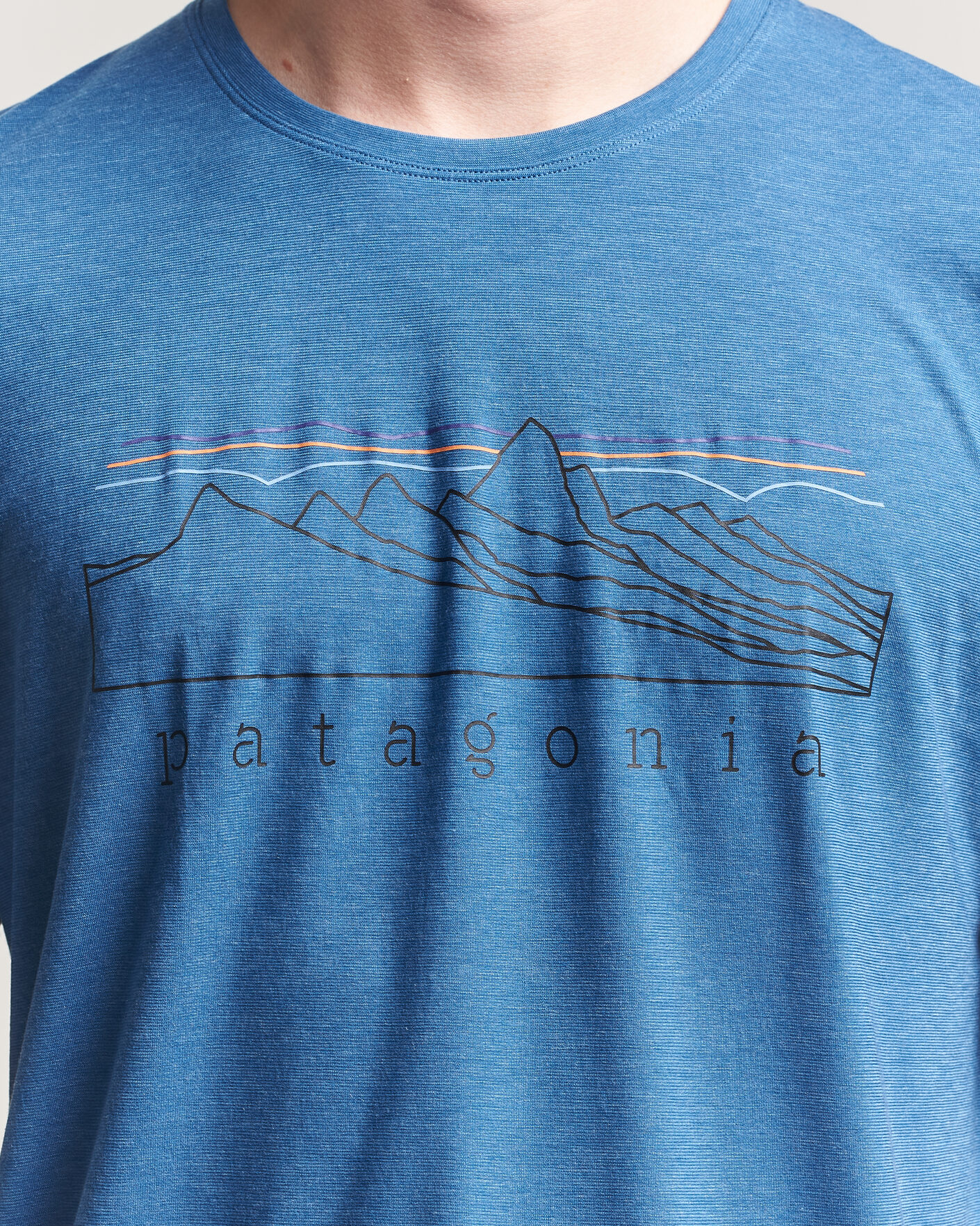Hombres | Camisetas | Patagonia | Cap Cool Trail T-Shirt Aquatic Blue