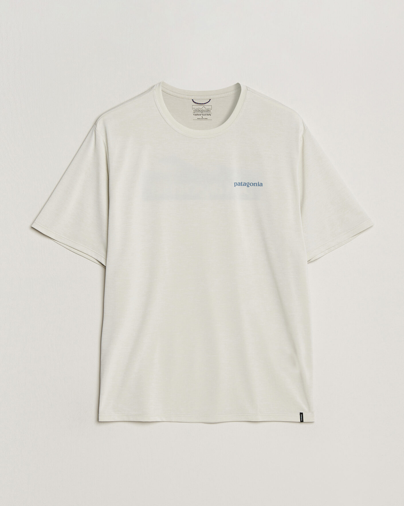 Hombres | Camisetas | Patagonia | Cap Cool Daily Logo T-Shirt Dyno White
