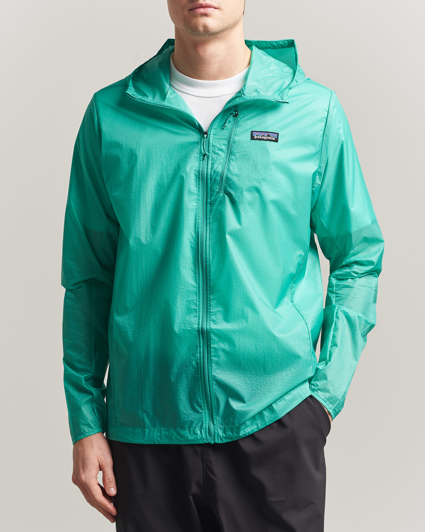 Hombres | Abrigos y chaquetas | Patagonia | Houdini Running Jacket Aqua Stone