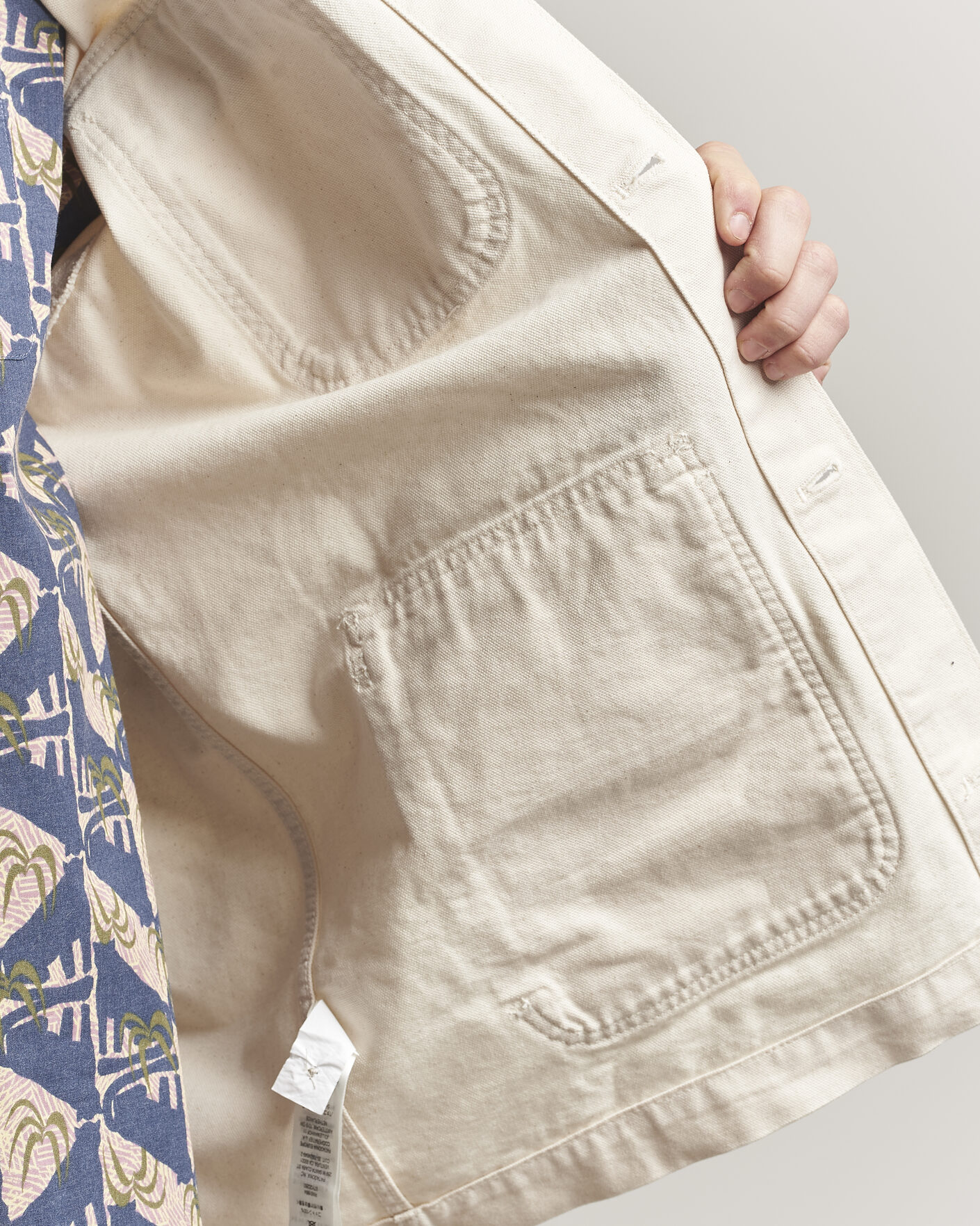 Hombres | Abrigos y chaquetas | Patagonia | Point Reyes Cotton Canvas Jacket Undyed Natural