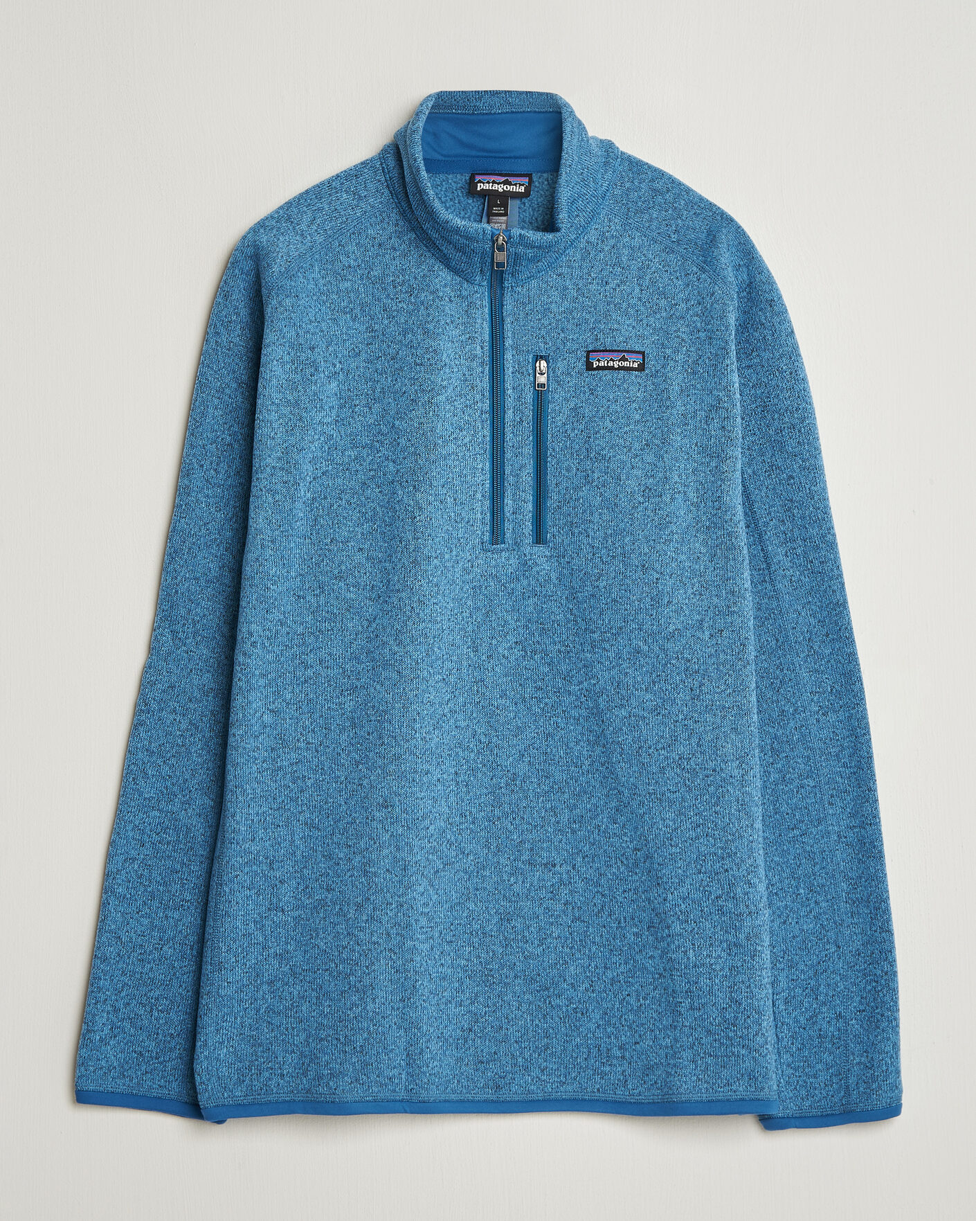 Hombres | Jerséis y prendas de punto | Patagonia | Better Sweater Half Zip Fleece Jacket Aquatic Blue