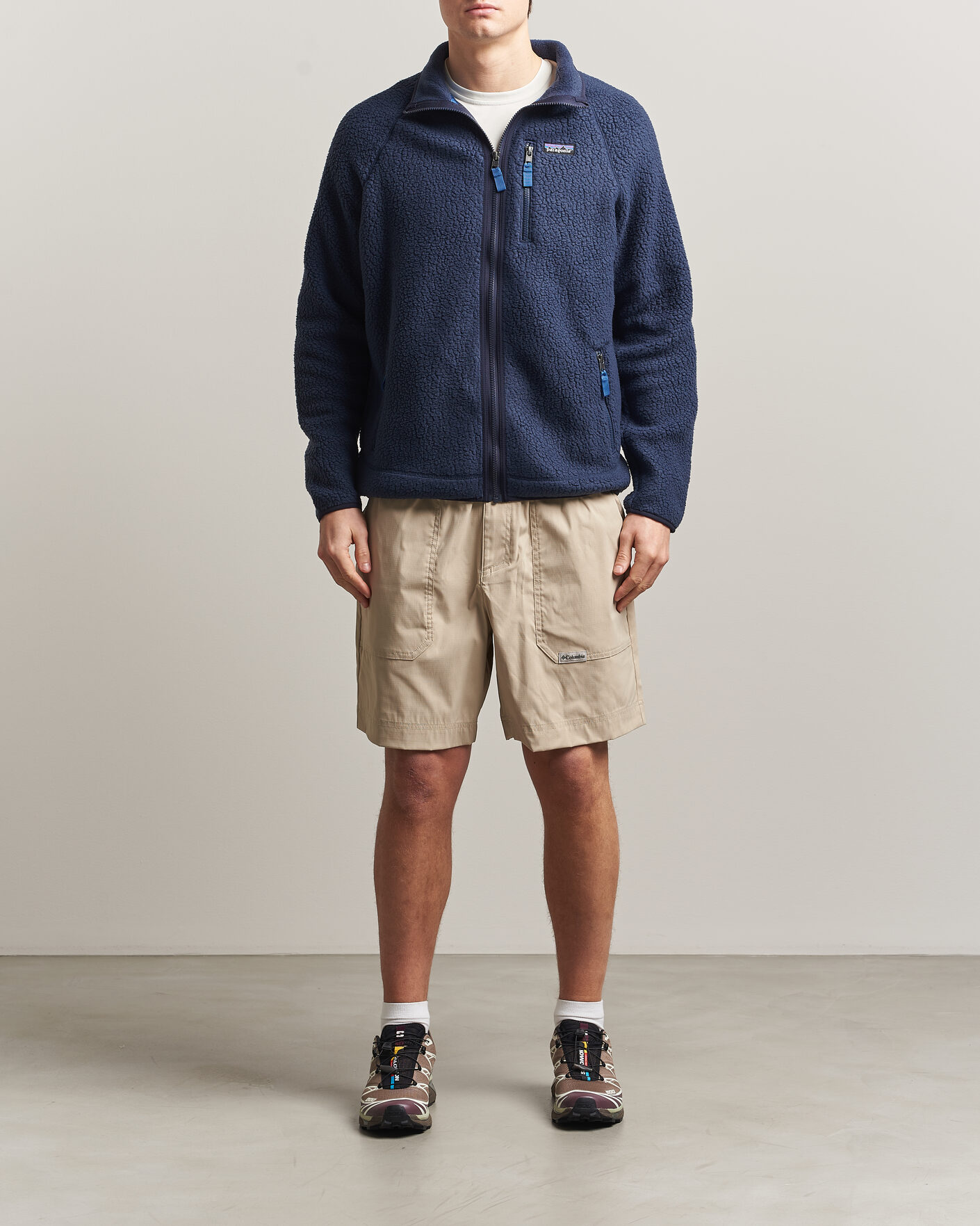 Hombres | Jerséis y prendas de punto | Patagonia | Retro Pile Jacket New Navy