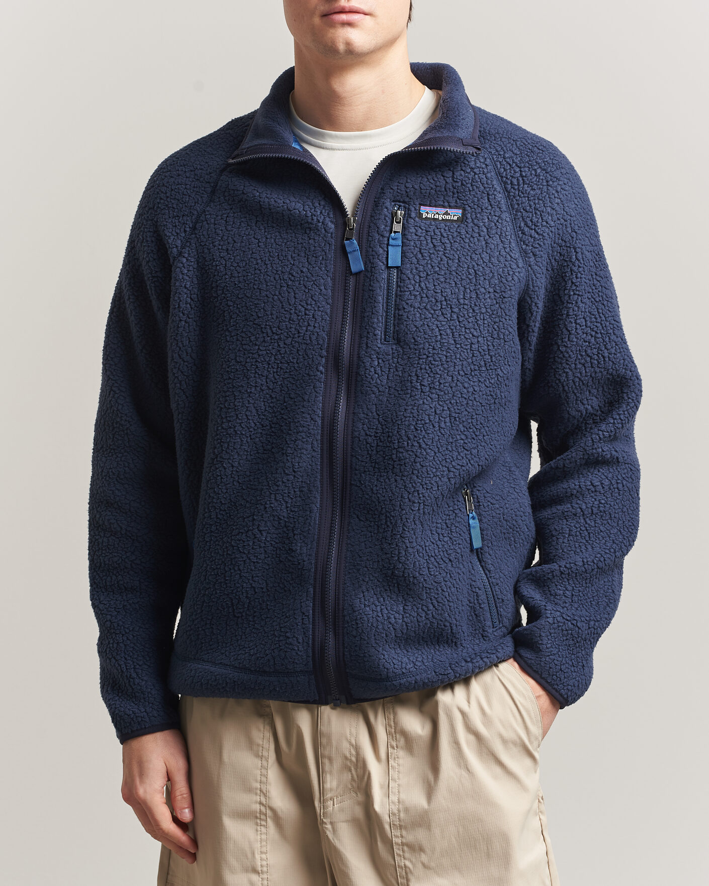 Hombres | Jerséis y prendas de punto | Patagonia | Retro Pile Jacket New Navy