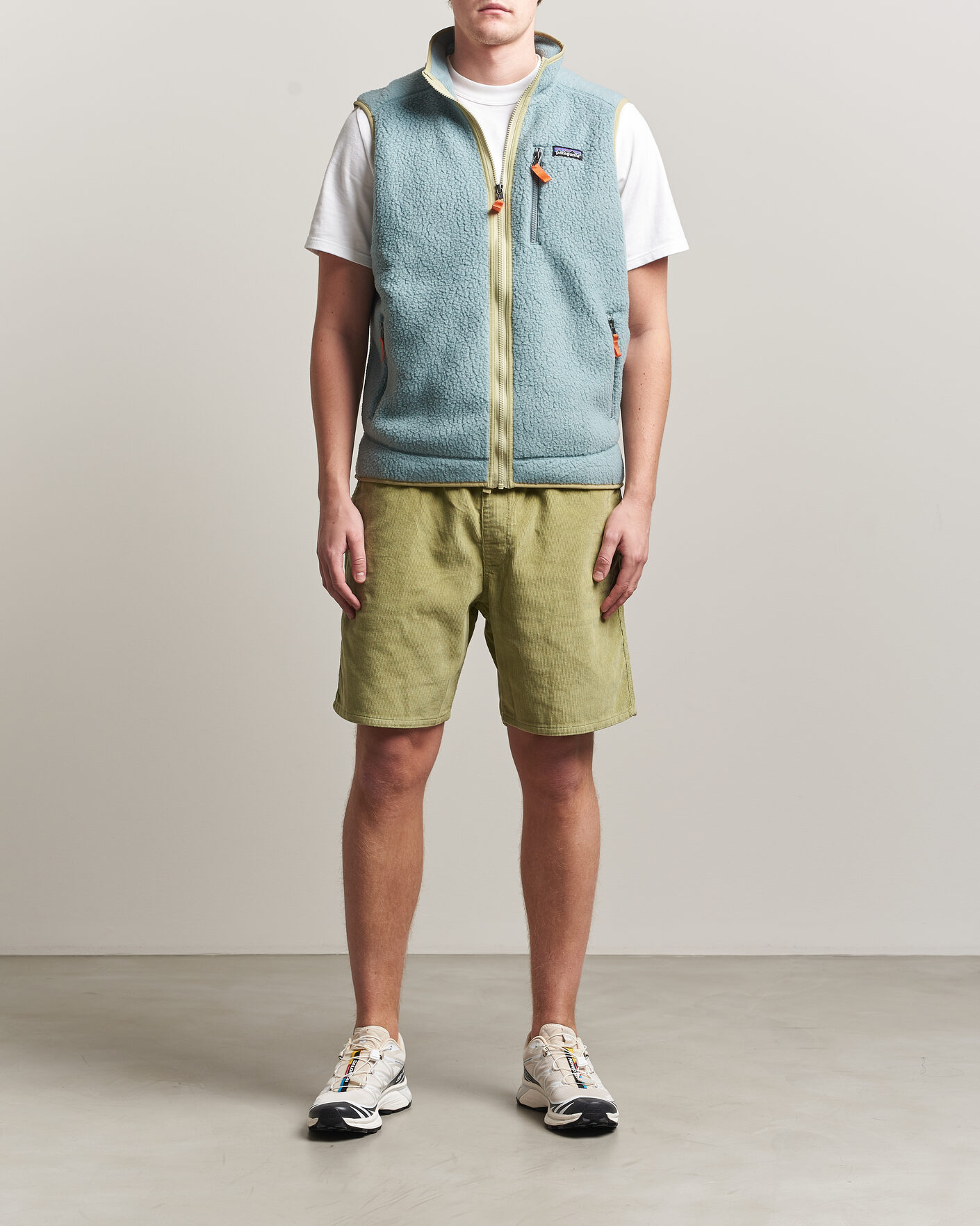 Hombres | Chalecos | Patagonia | Retro Pile Vest Blue Sage