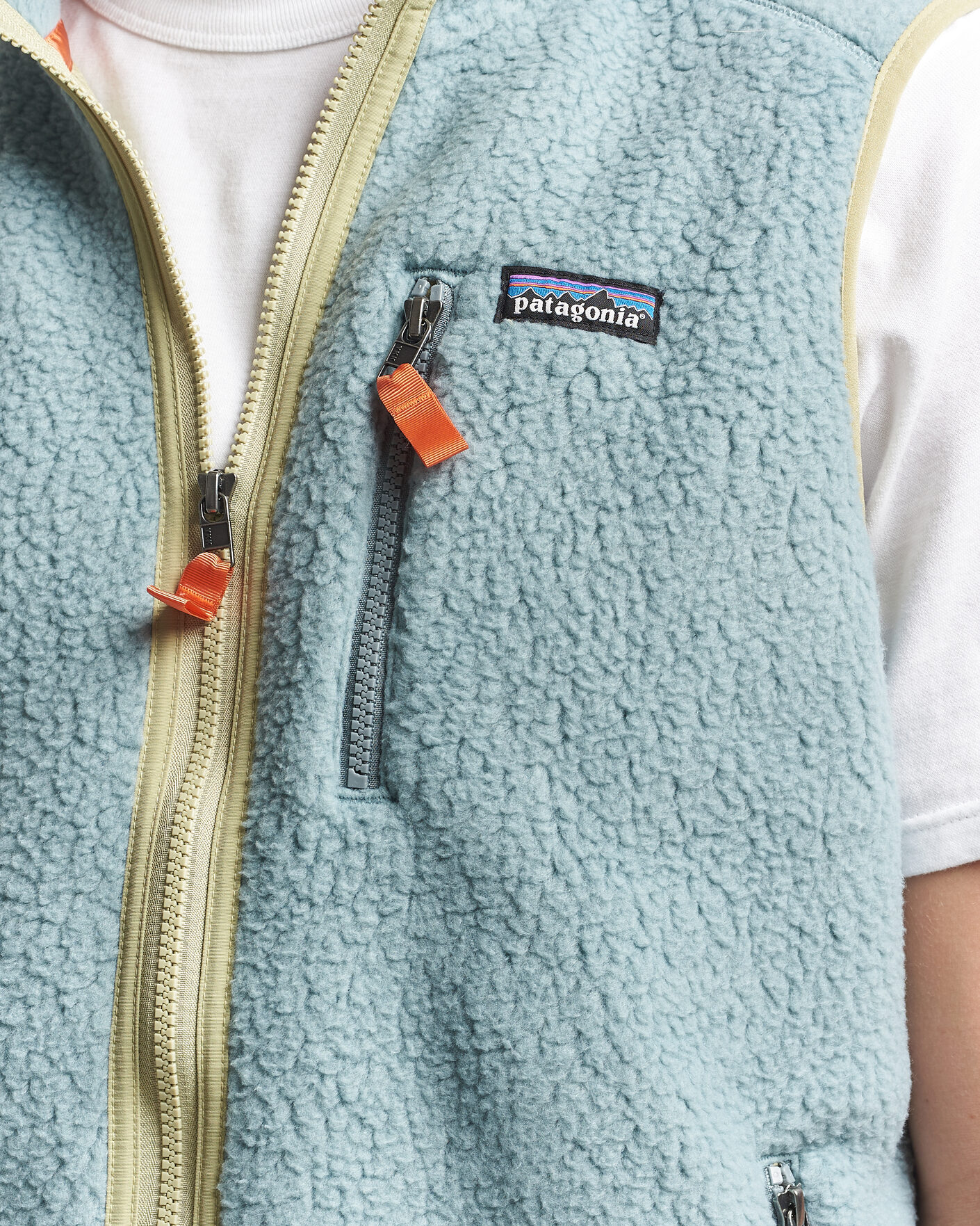 Hombres | Chalecos | Patagonia | Retro Pile Vest Blue Sage