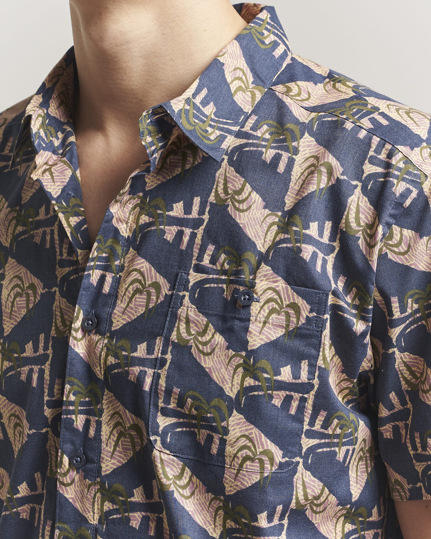 Hombres | Camisas | Patagonia | Go To Short Sleeve Shirt Jaguar Geo