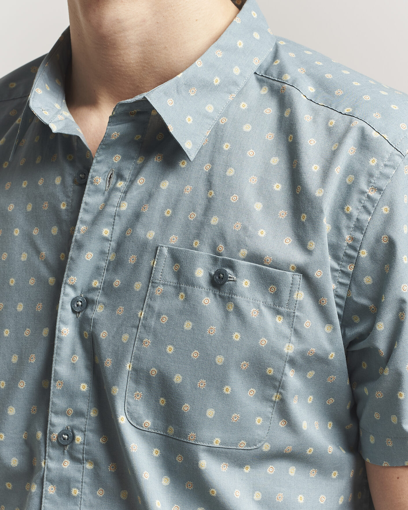 Hombres | Camisas | Patagonia | Go To Short Sleeve Shirt Blue Sage