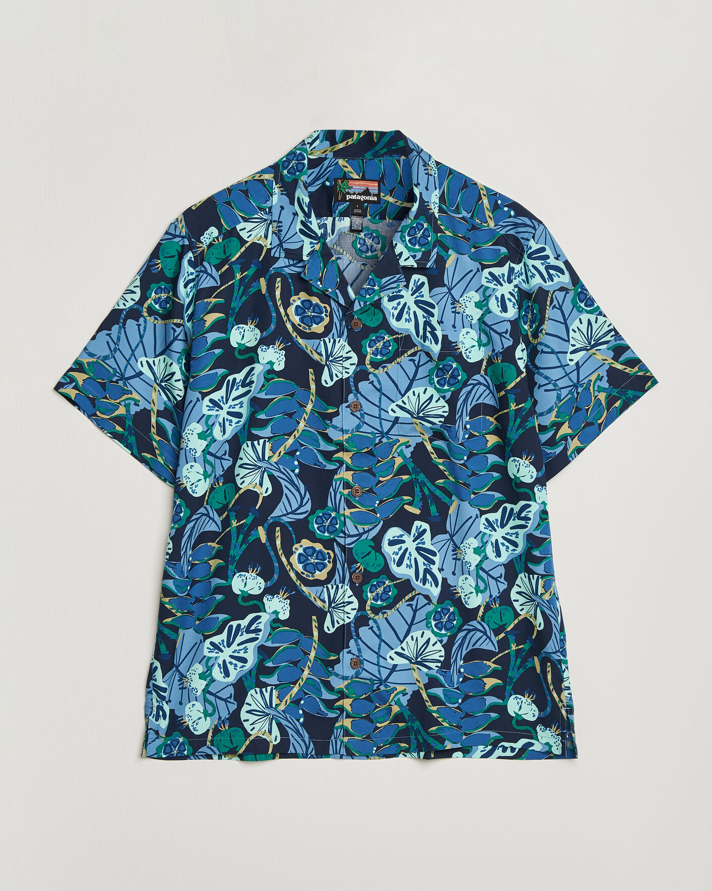 Hombres | Camisas | Patagonia | Tidal Threads Short Sleeve Shirt New Navy