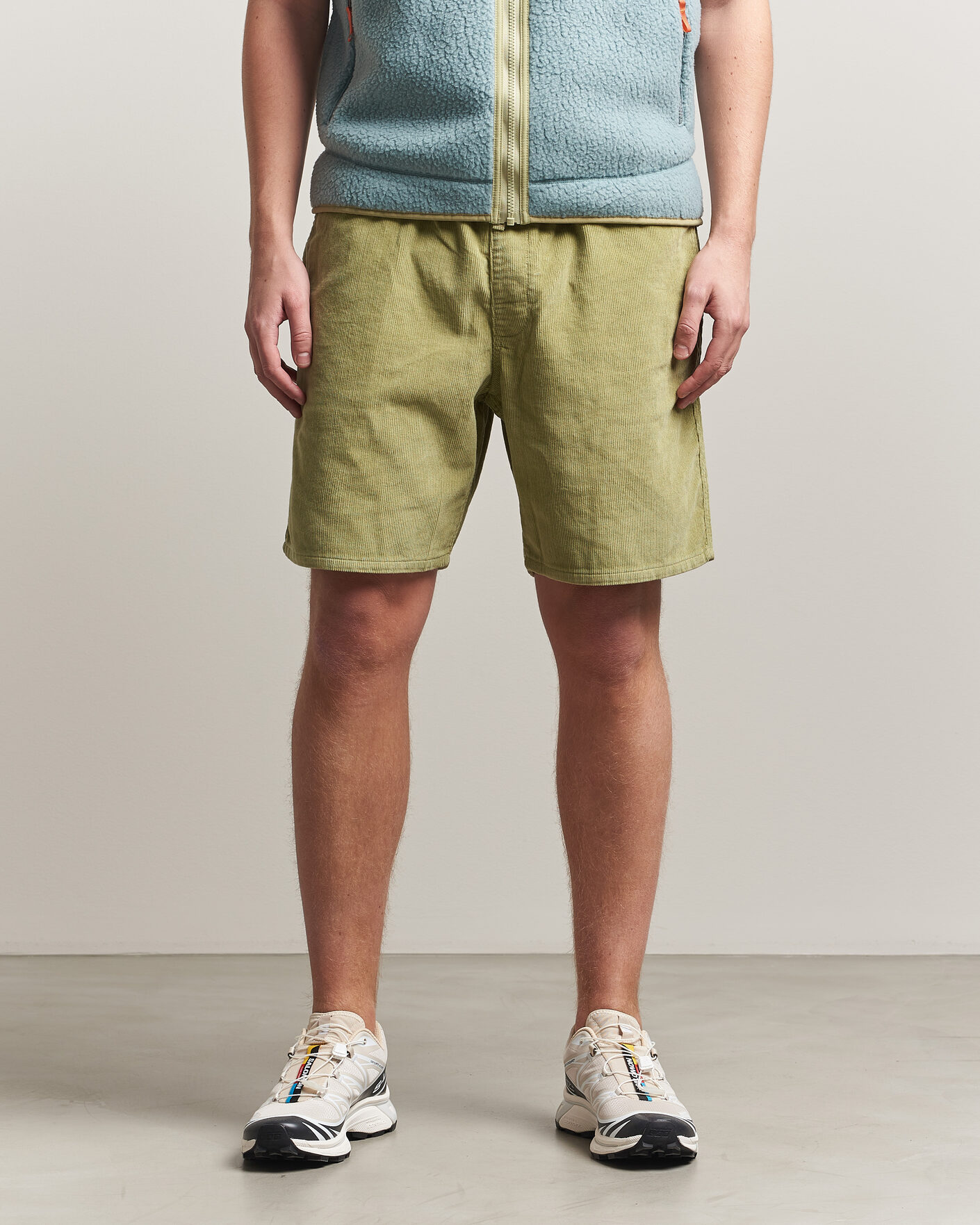 Hombres | Pantalones cortos | Patagonia | Corduroy Volley Shorts Green