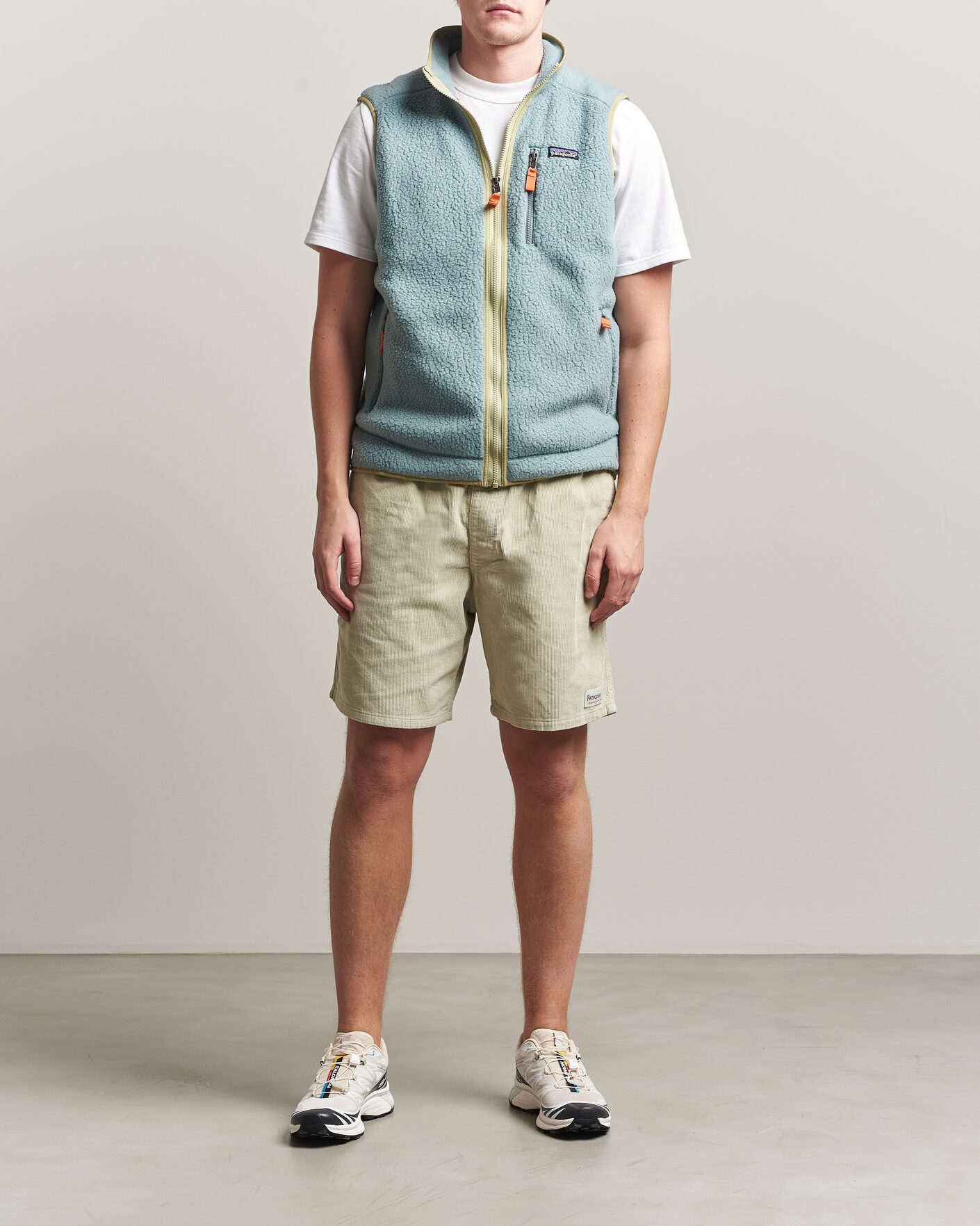 Hombres | Pantalones cortos | Patagonia | Corduroy Volley Shorts Pelican