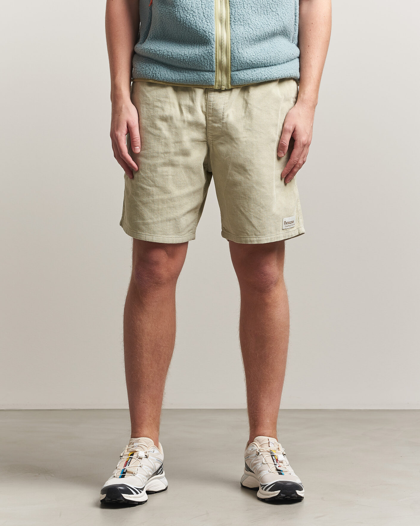 Hombres | Pantalones cortos | Patagonia | Corduroy Volley Shorts Pelican