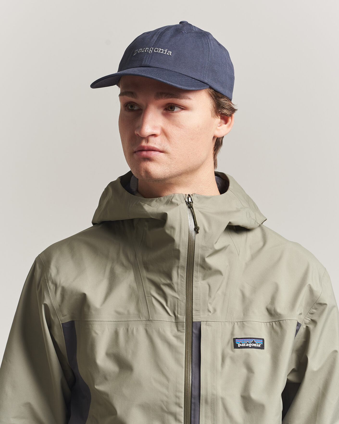 Hombres | Sombreros y gorras | Patagonia | Fitz Roy Icon Trad Cap Smolder Blue