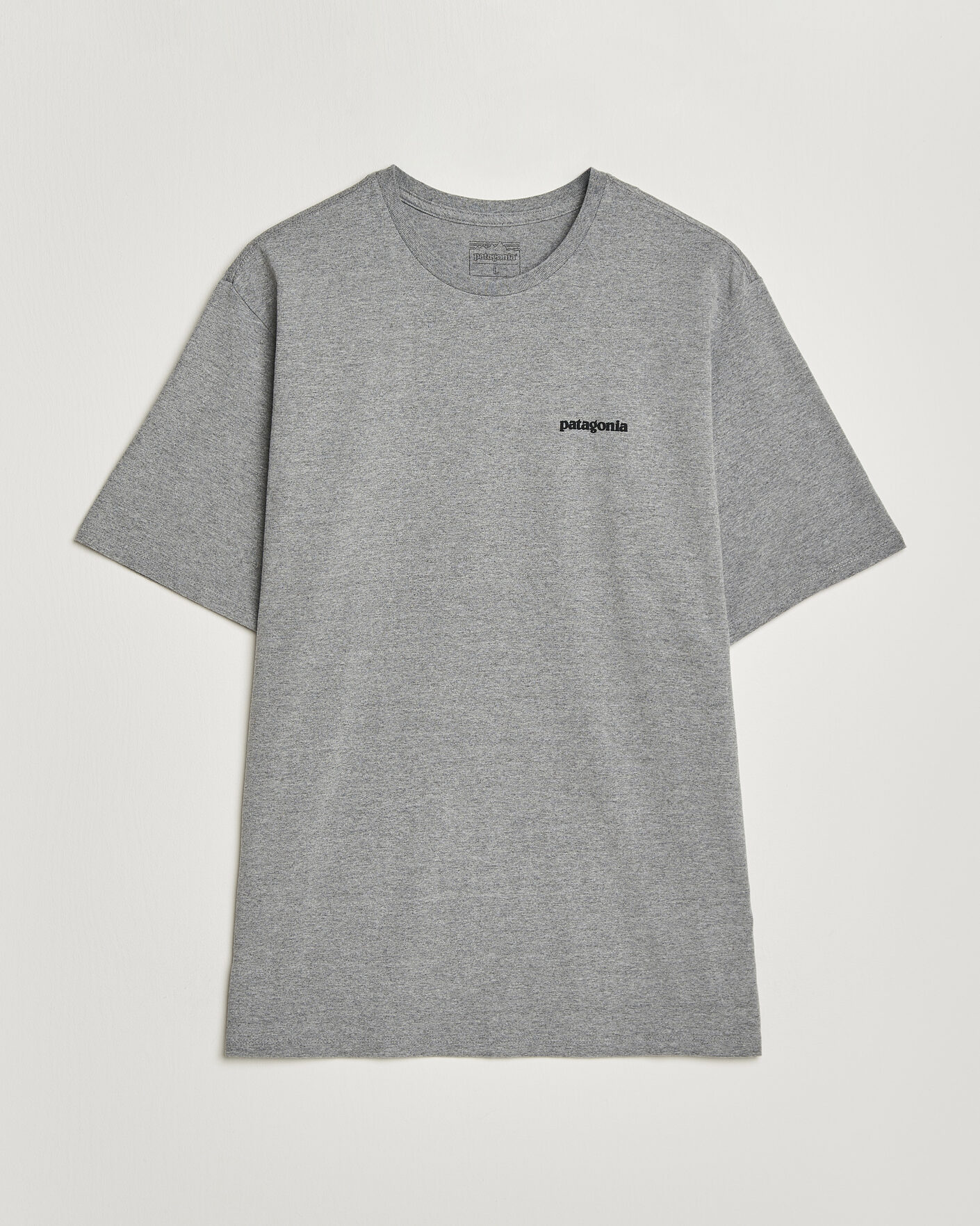 Hombres | Camisetas | Patagonia | P-6 Logo T-Shirt Gravel Heather