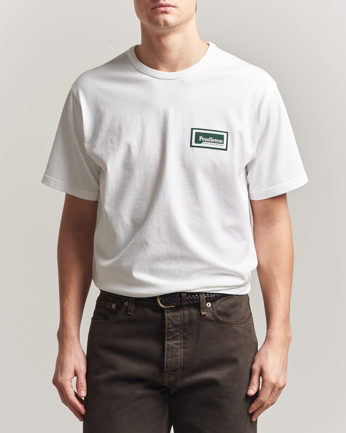 Hombres | Camisetas | Pendleton | Patch Graphic Tee White