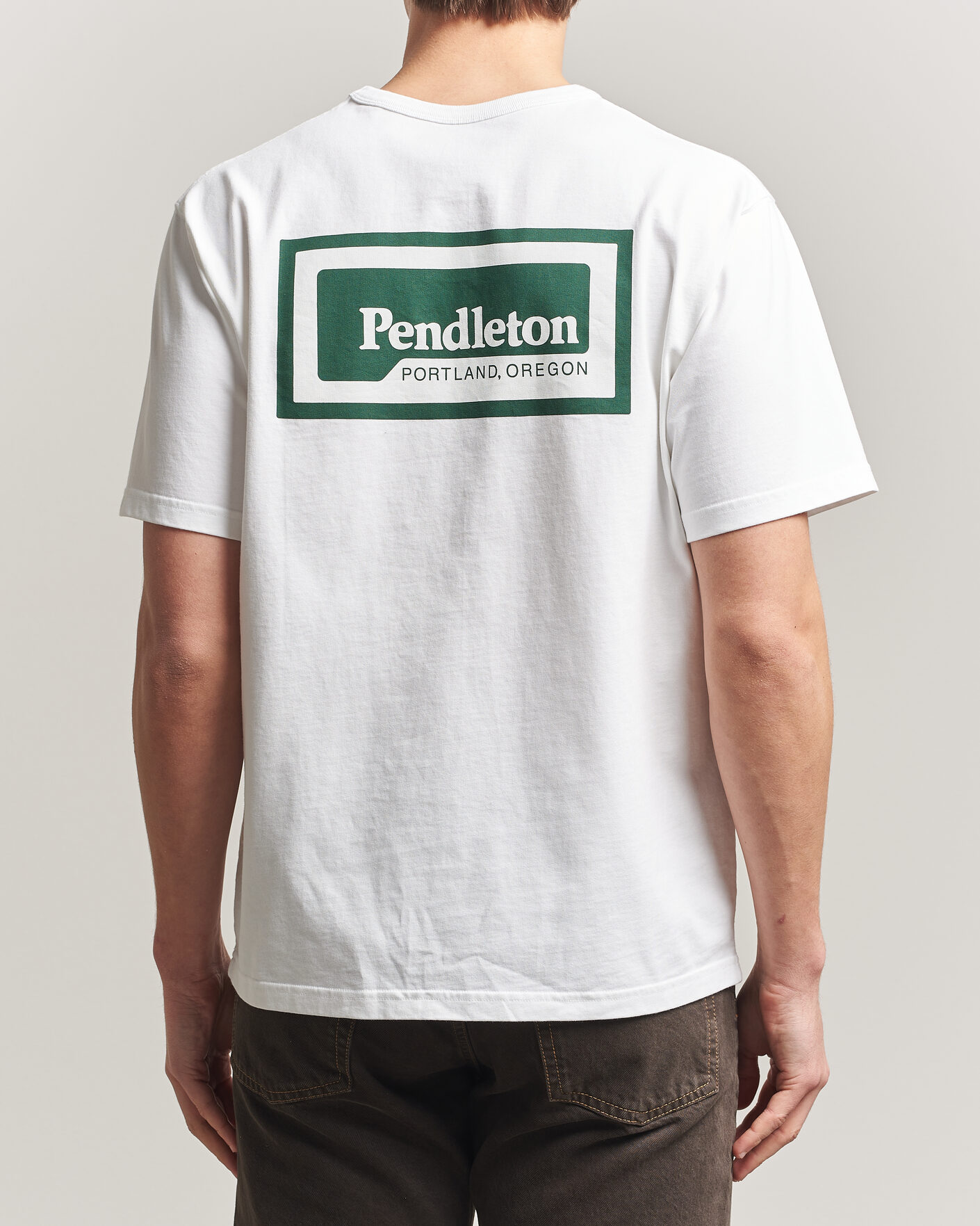 Hombres | Camisetas | Pendleton | Patch Graphic Tee White