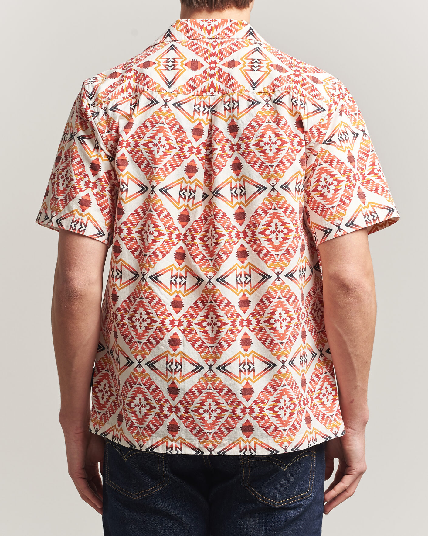 Hombres | Camisas | Pendleton | Camp Shirt Thunder Earthquake/Cream