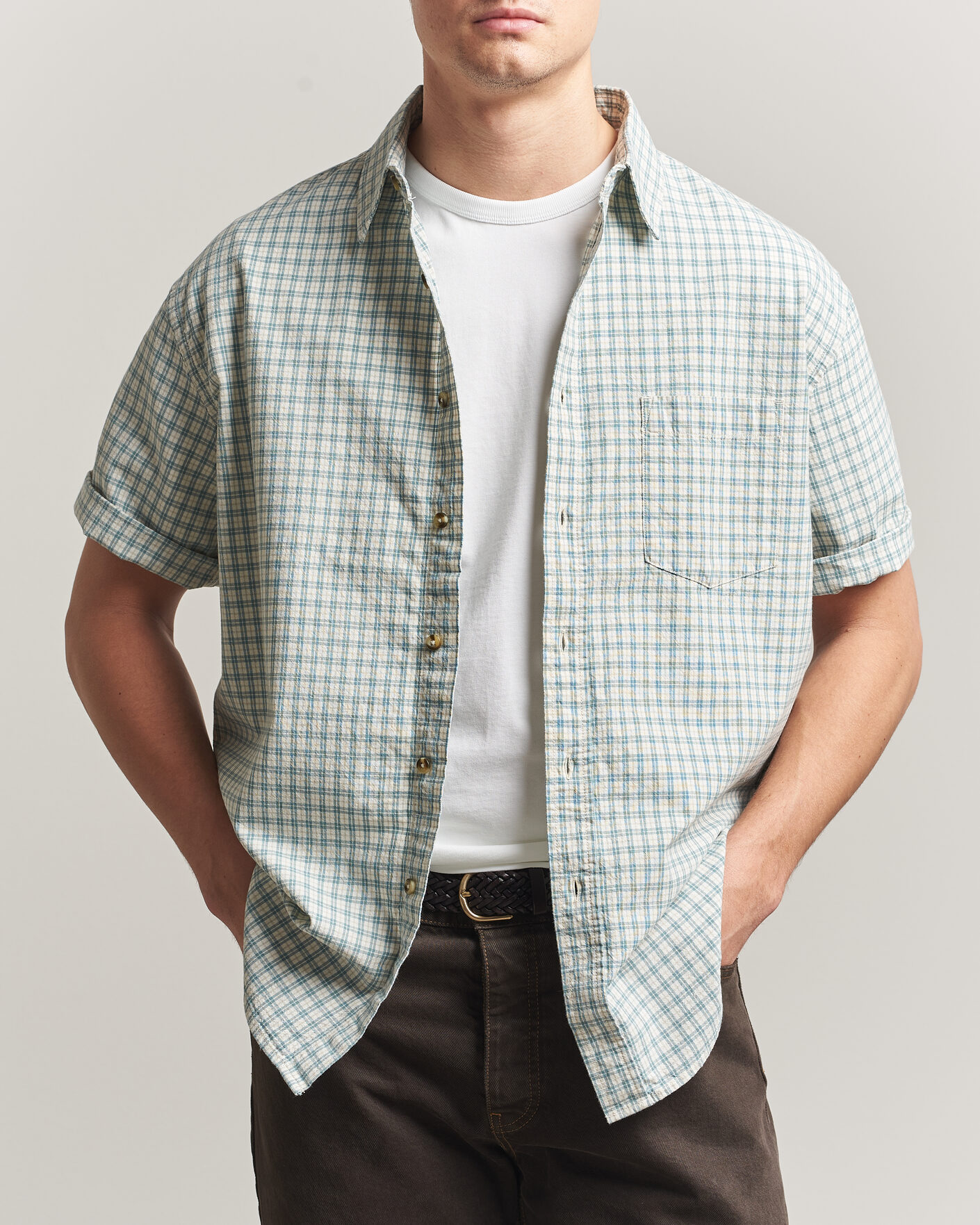 Hombres | Camisas | Pendleton | Short Sleeve Shirt Summer Tartan