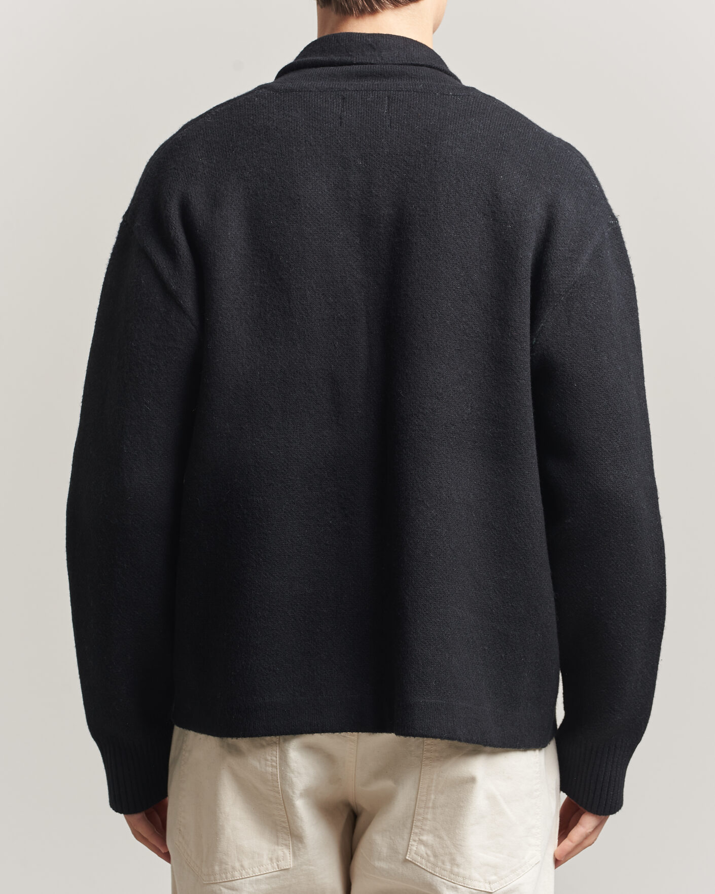 Hombres | Jerséis y prendas de punto | Pendleton | Jacquard Motif Zip Cardigan Midnight