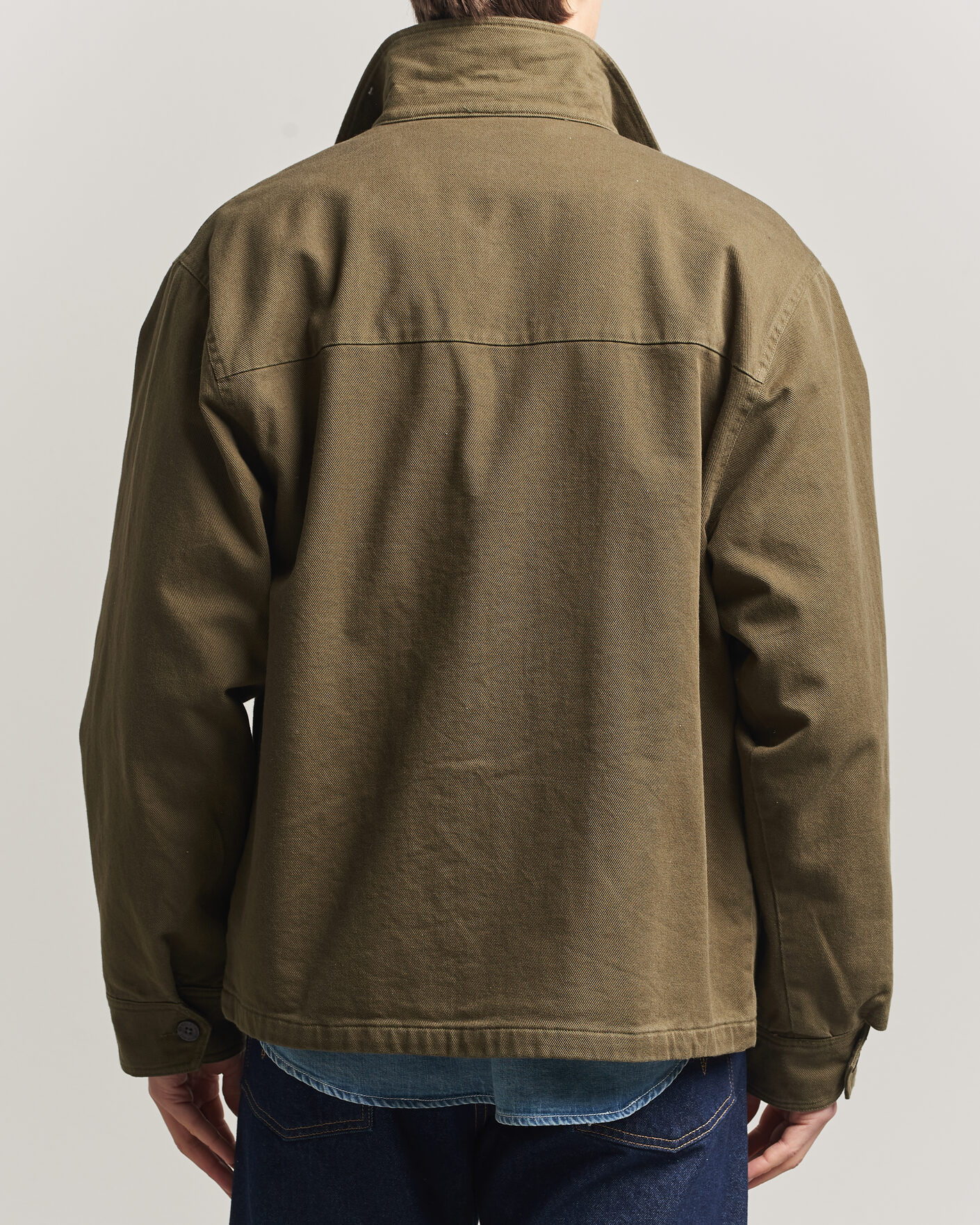 Hombres | Abrigos y chaquetas | Pendleton | Blandet Lined Bomber Jacket Sage