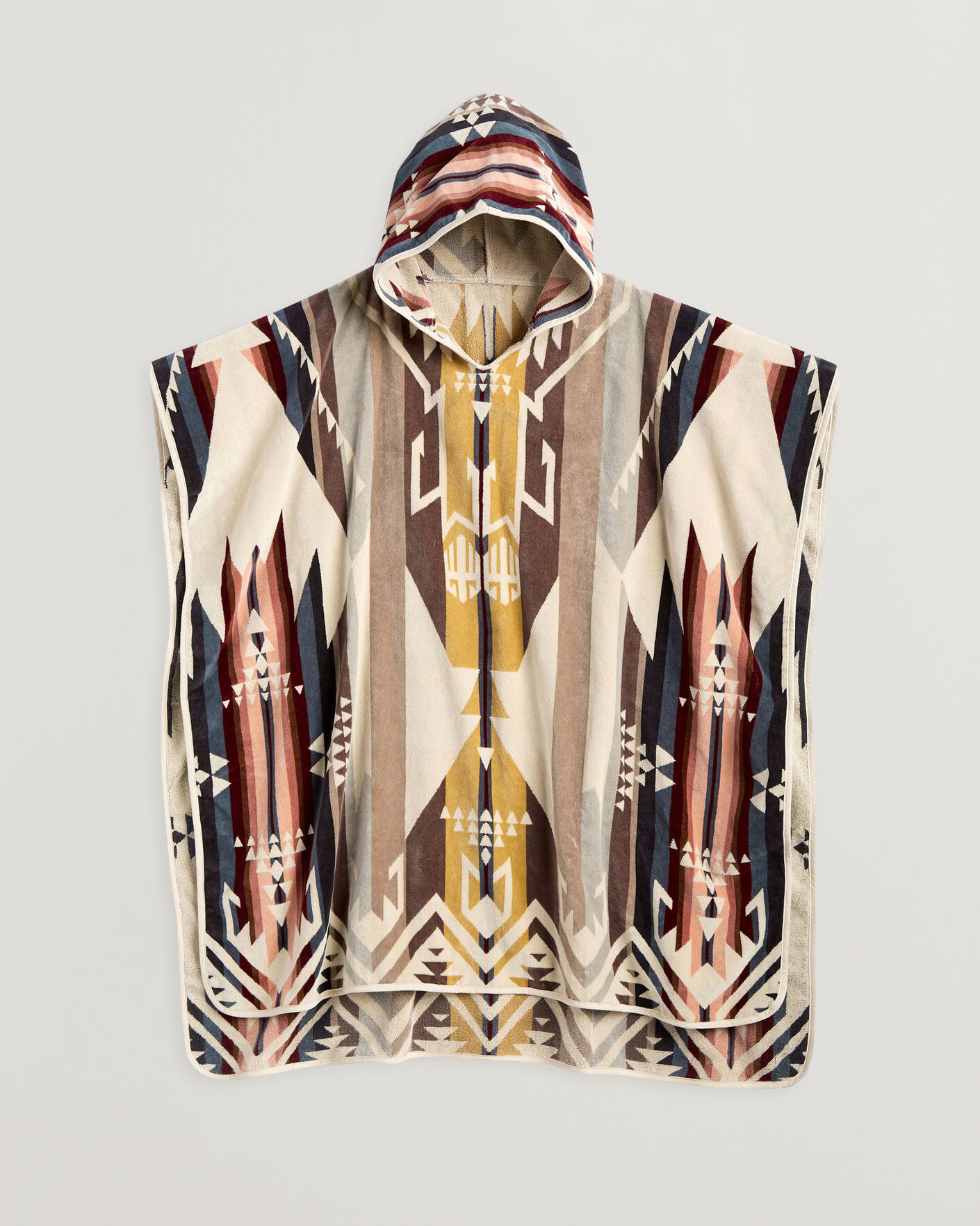 Hombres | Pijamas y batas | Pendleton | Jacquard Hooded Towel White Sands Tan