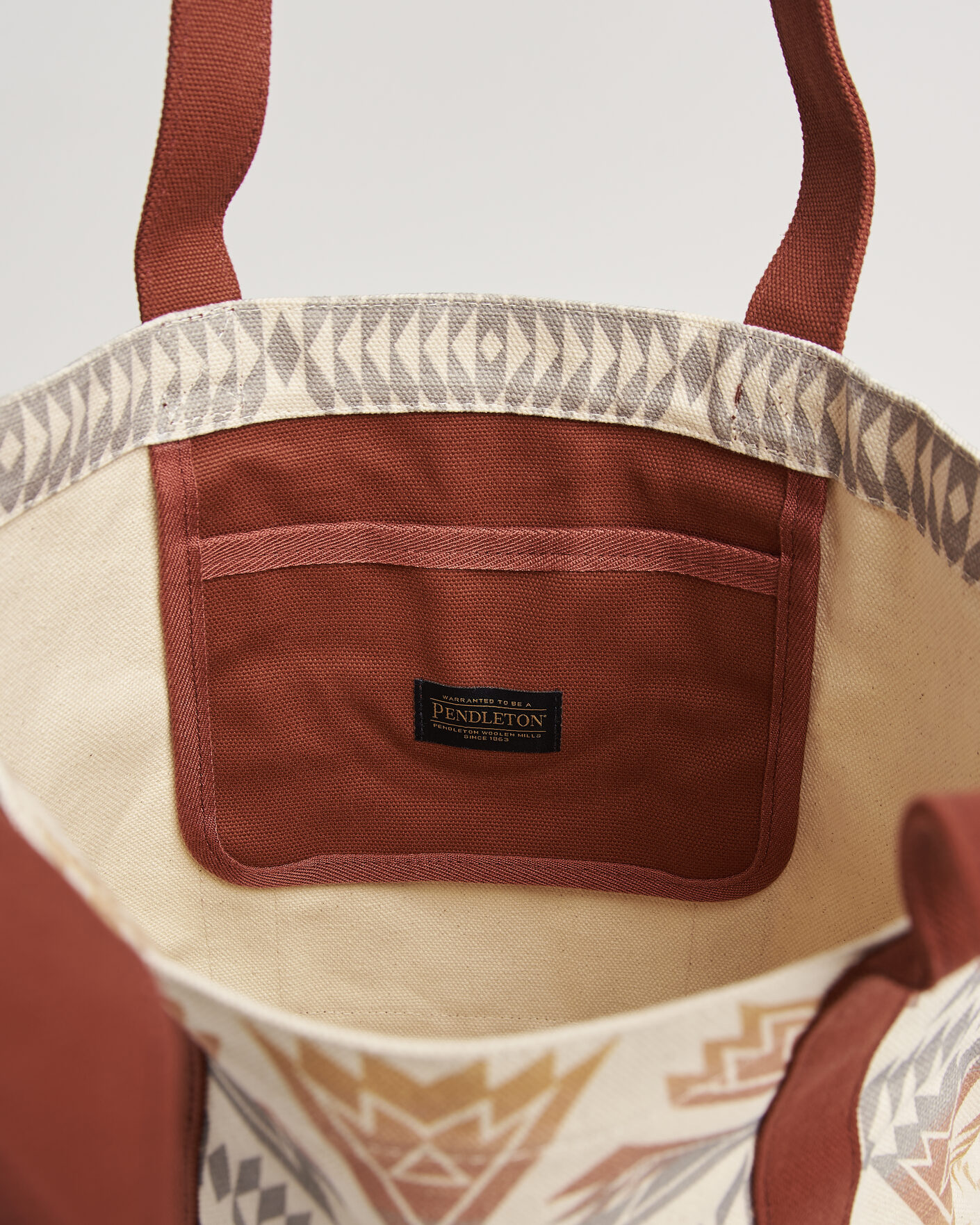Hombres | Bolsos | Pendleton | Astoria Canvas Tote Bag Ponderosa Brick