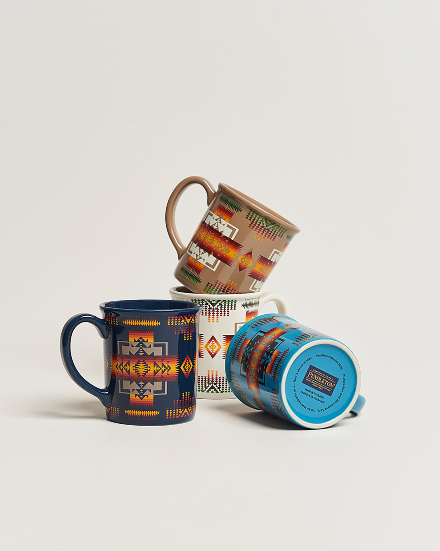Hombres | Hogar | Pendleton | 4-Pack Ceramic Mug Set Chief Joseph