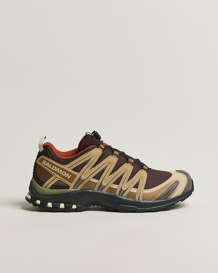 Hombres | Zapatillas de trail | Salomon | XA Pro 3D Sneakers Black Coffee/Kelp