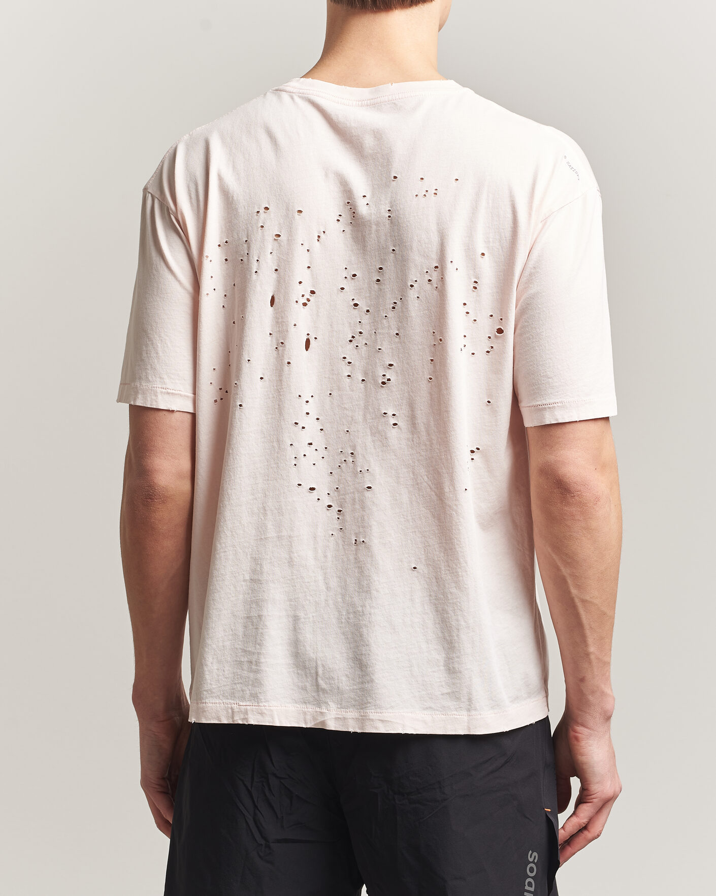 Hombres | Camisetas | Satisfy | MothTech T-Shirt Sun Bleached Rosewater