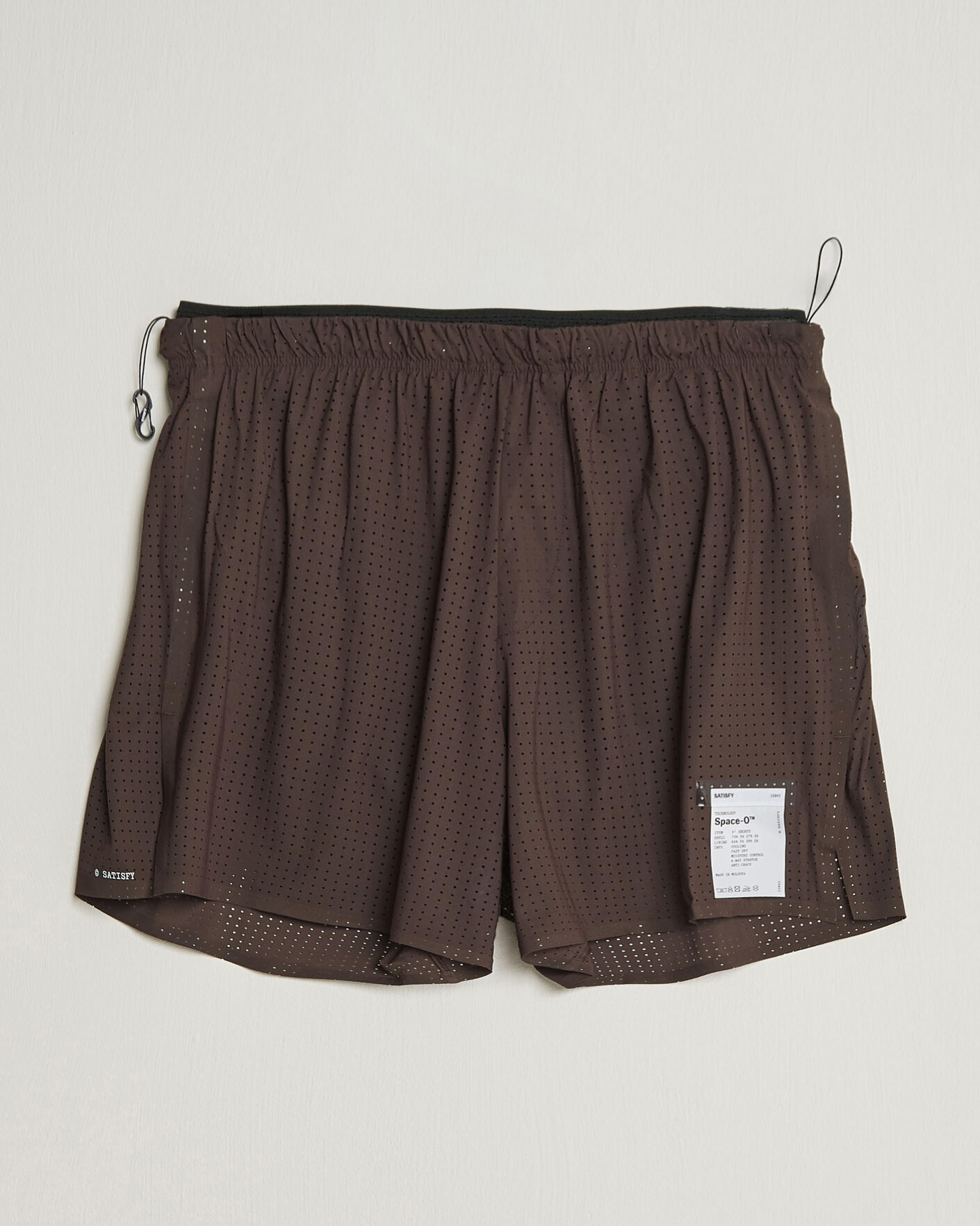Hombres | Pantalones cortos | Satisfy | Space-O 5 Inch Shorts Deep Mahogany