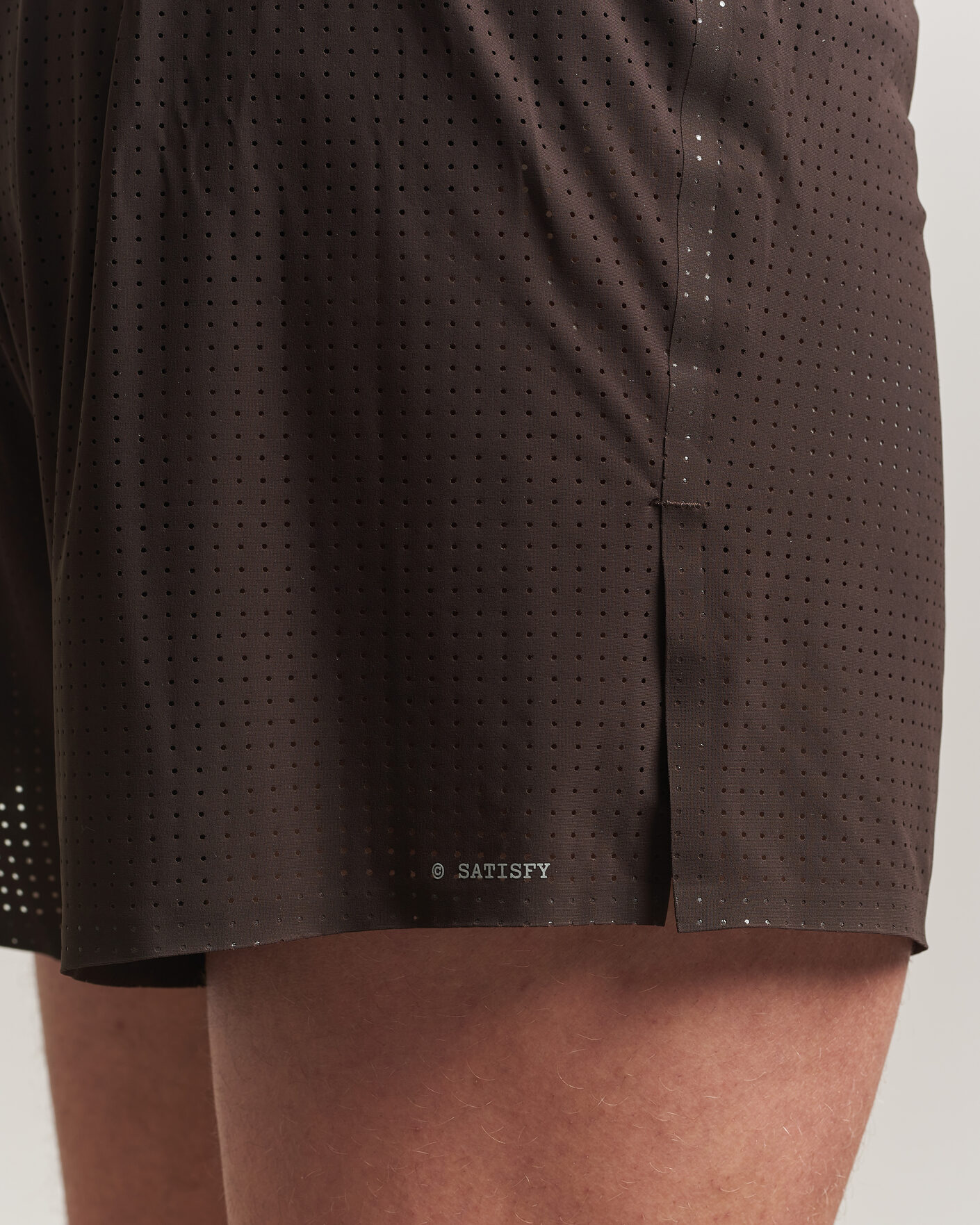 Hombres | Pantalones cortos | Satisfy | Space-O 5 Inch Shorts Deep Mahogany
