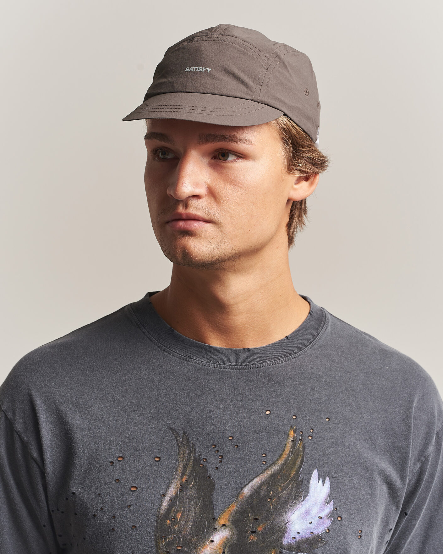 Hombres | Sombreros y gorras | Satisfy | SatisfyAmbientWarp Cordura Trail CapFalcon