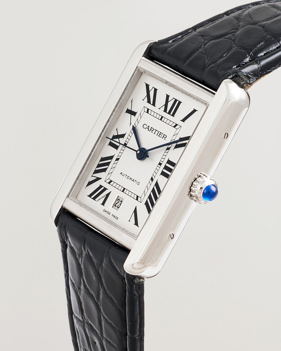 Hombres | Cartier Pre-Owned Tank Solo XL | Cartier Pre-Owned | Tank Solo XL