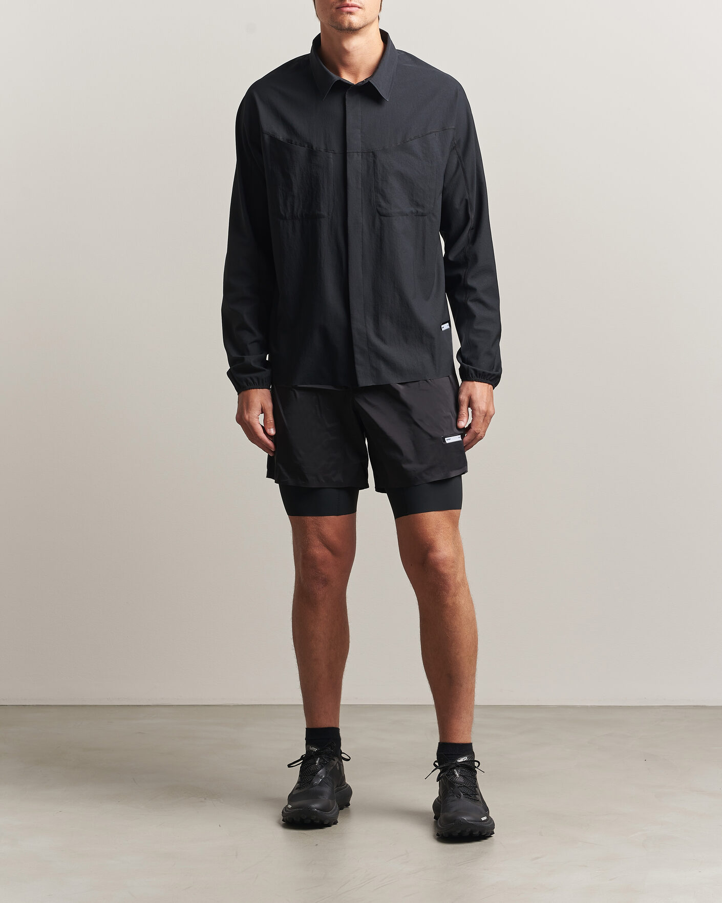 Hombres | Pantalones cortos | Satisfy | TechSilk 8 Inch Shorts Black