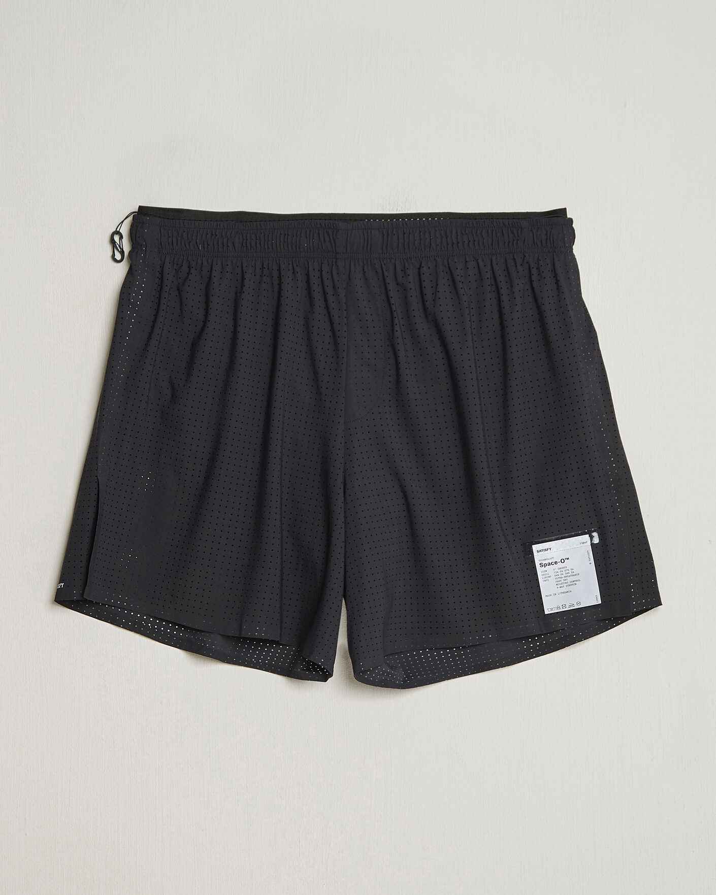 Hombres | Pantalones cortos | Satisfy | Space-O 5 Inch Shorts Black