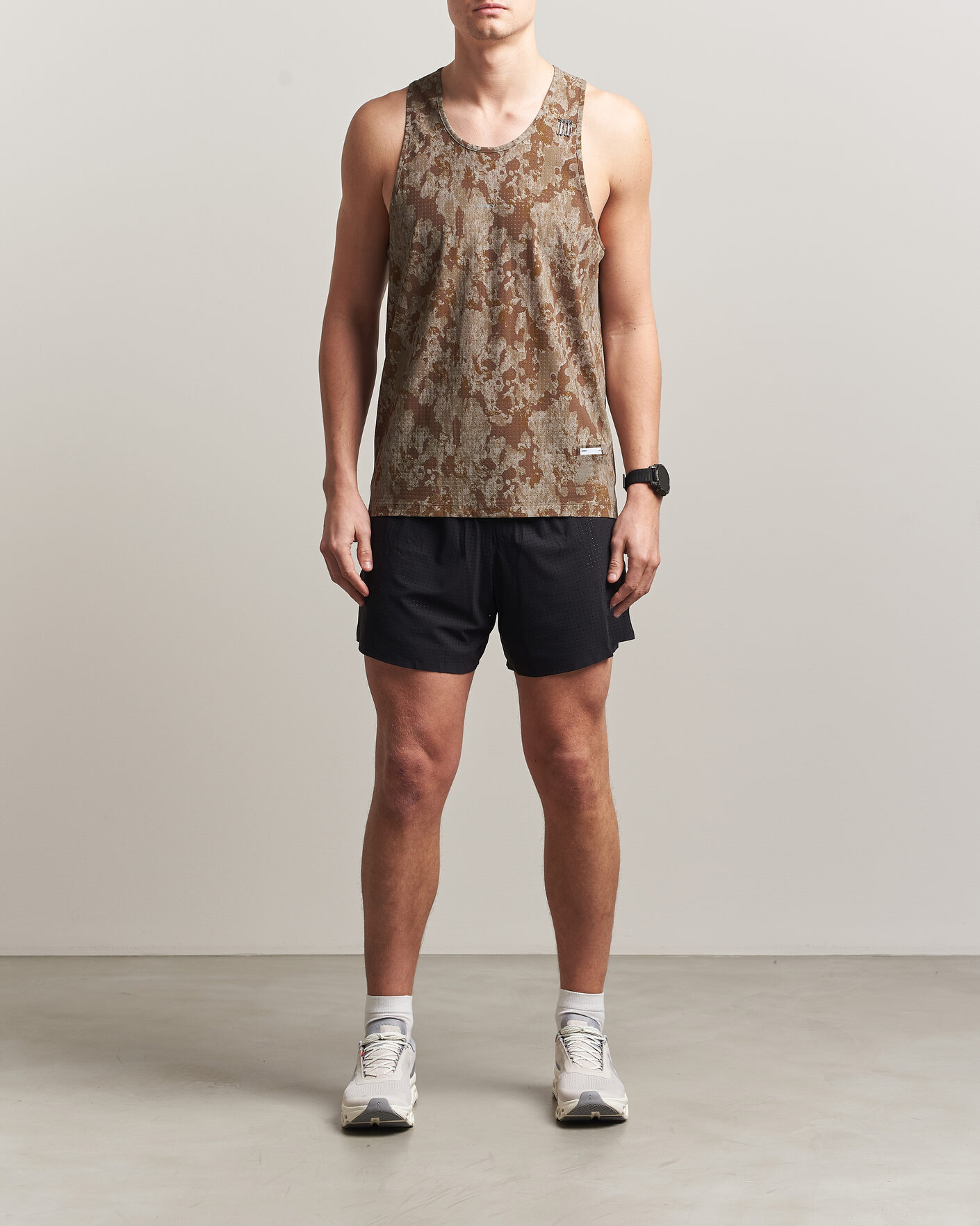 Hombres | Pantalones cortos | Satisfy | Space-O 5 Inch Shorts Black